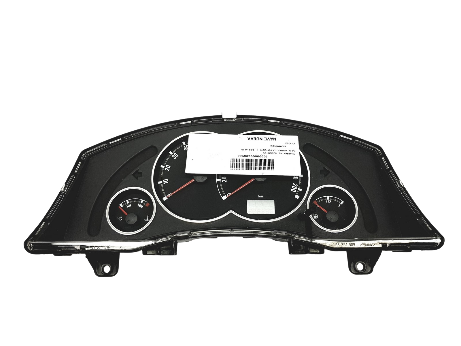 Nopeusmittari Opel Meriva A 13201075BG 110080333001 58800 main product photo