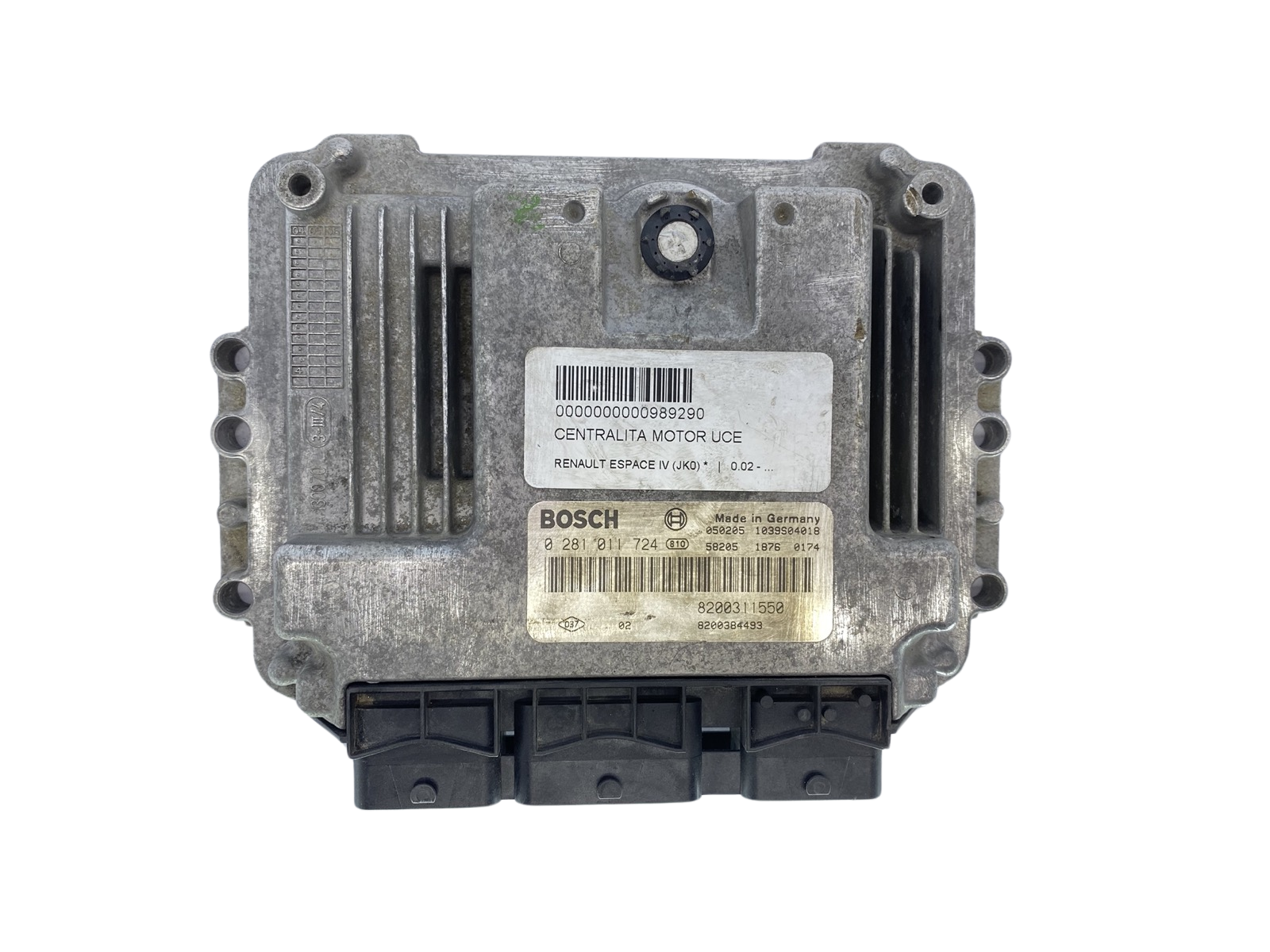 Ohjausyksikkö 0281011724 8200311550 8200384493 Renault Bosch 63048 main product photo