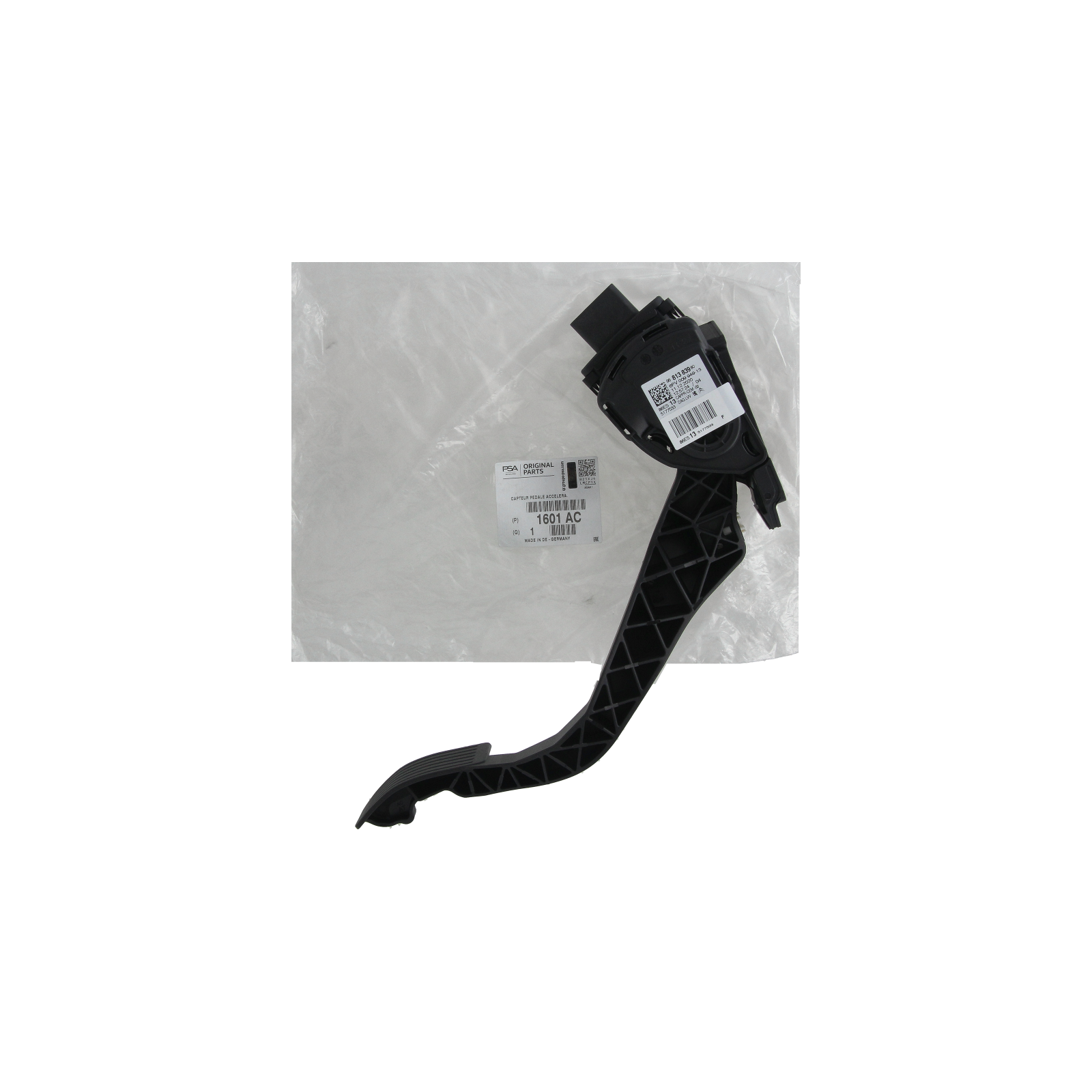 Poljinpotentiometri Alkuperäinen Citroen Peugeot 1601AC 1601.AC main product photo