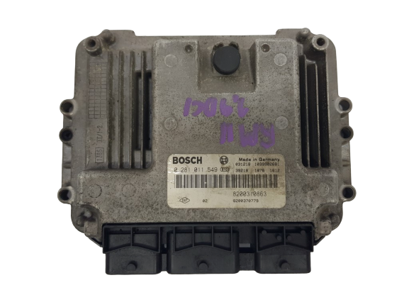 Ohjausyksikkö Renault 0281011549 8200310863 8200370779 Bosch main product photo