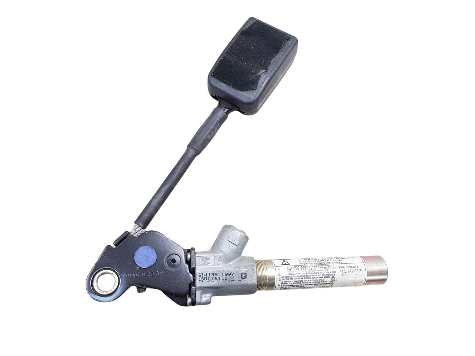 Turvavyön kiinnitin Etu Vasen 150076110 G 8972S1 Citroen Xsara main product photo