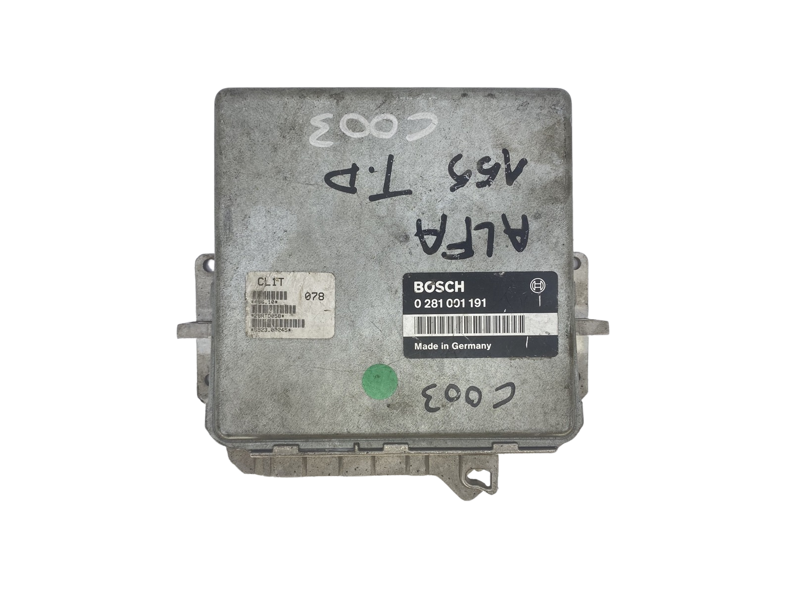 Ohjausyksikkö 0281001191 28RTD058 Alfa Romeo Bosch 57352 main product photo