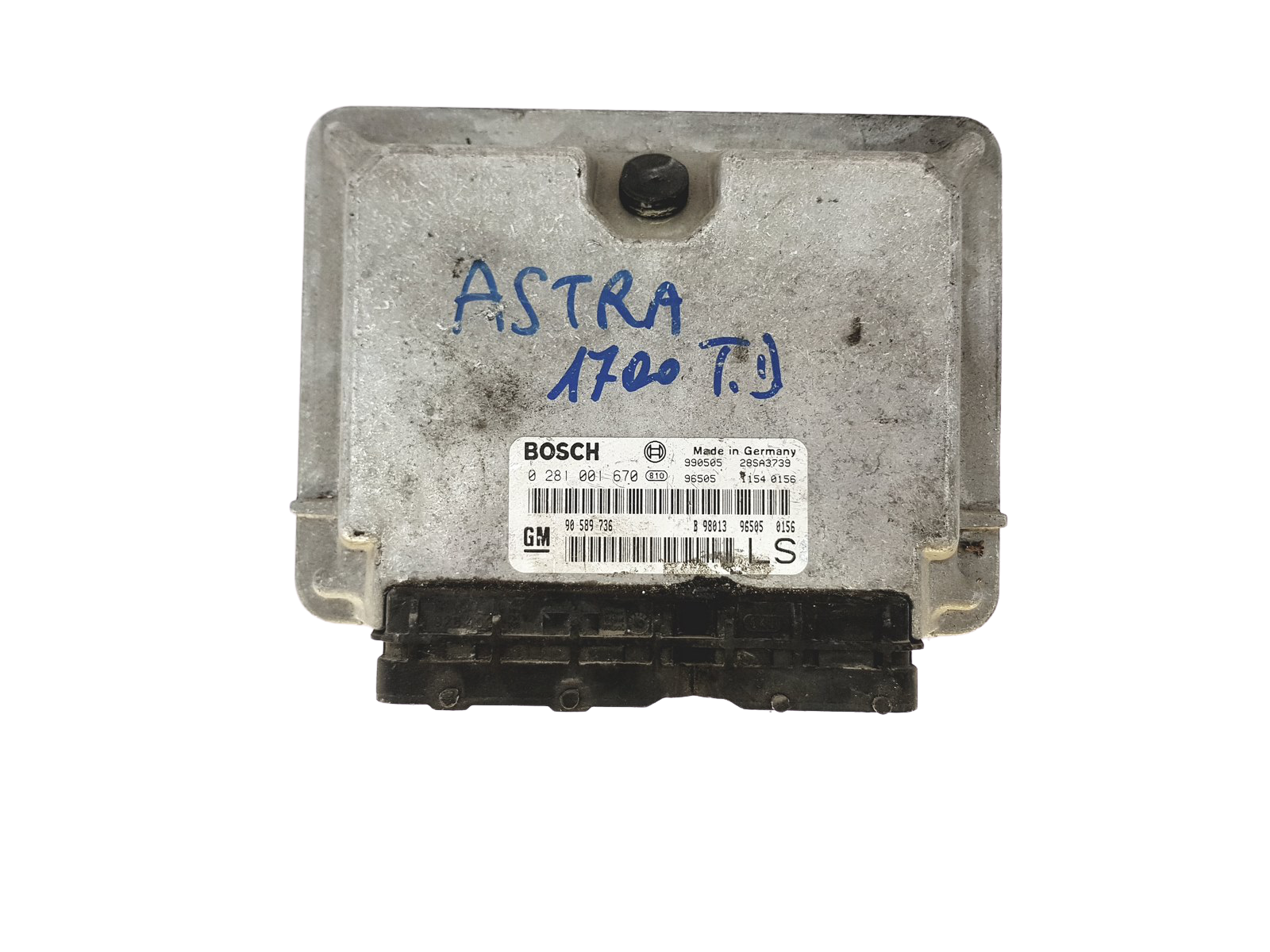 Ohjausyksikkö 90589736LS 0281001670 Opel Bosch 25805 main product photo