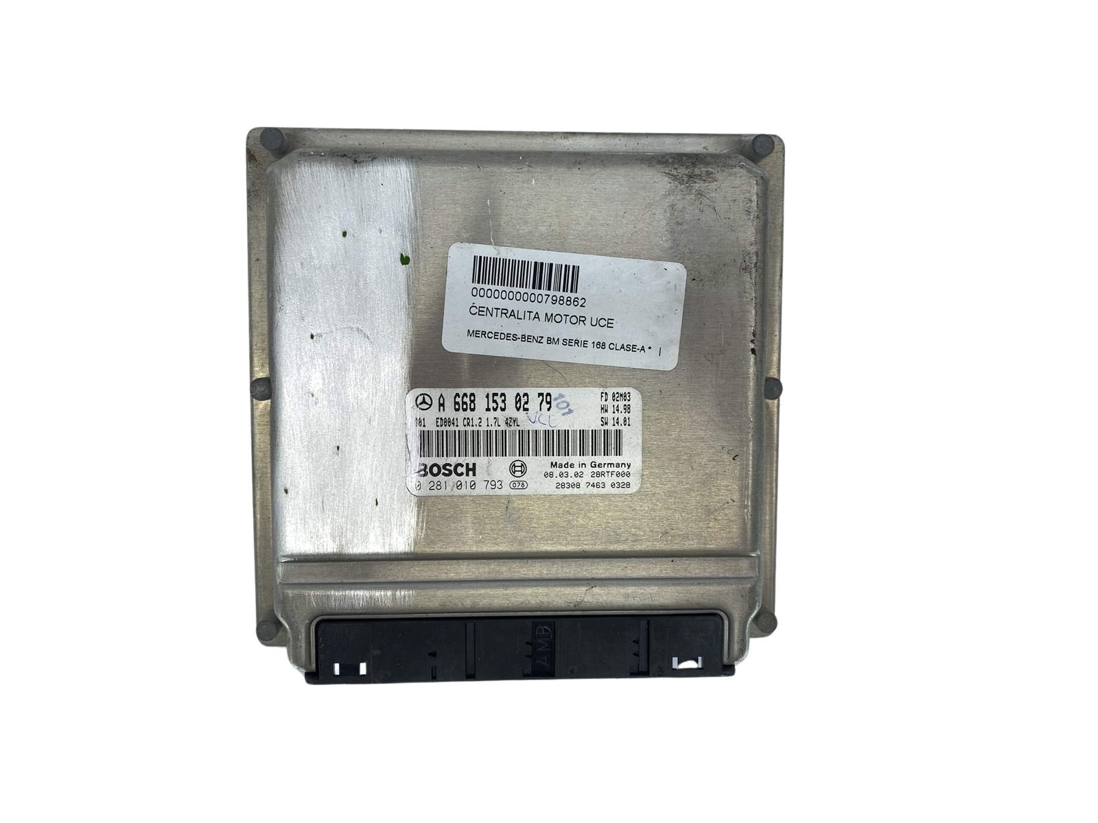 Ohjausyksikkö A6681530279 0281010793 Mercedes Bosch 62584 main product photo