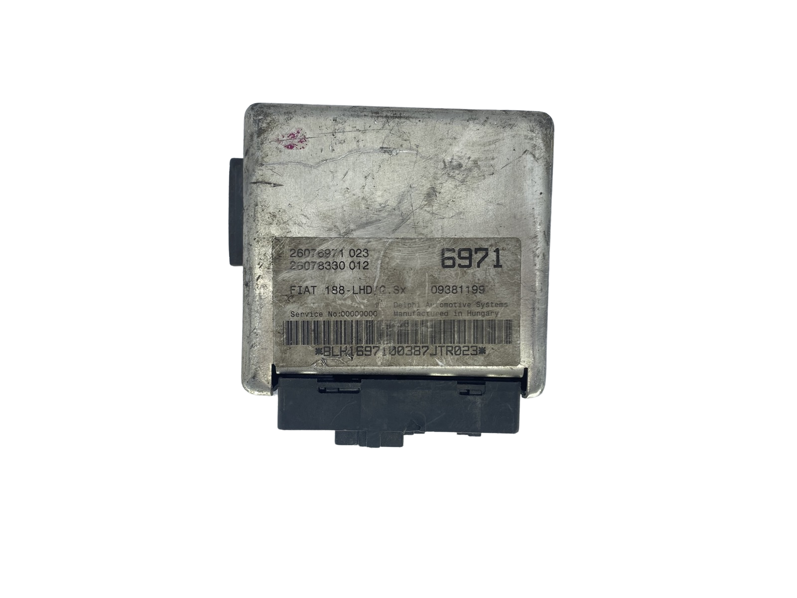 Ohjausyksikkö 09381199 26076971 023 26078330 012 Fiat Delphi main product photo