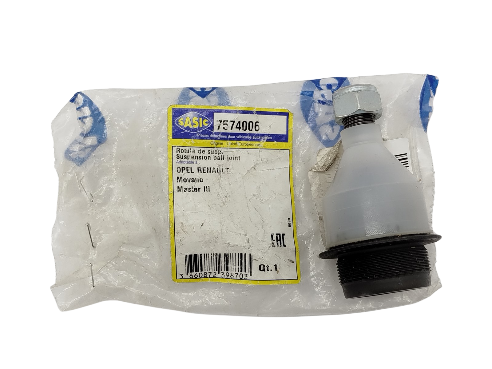 Pallonivel Master 3 Movano B 401611363R 7574006 Sasic Uusi main product photo