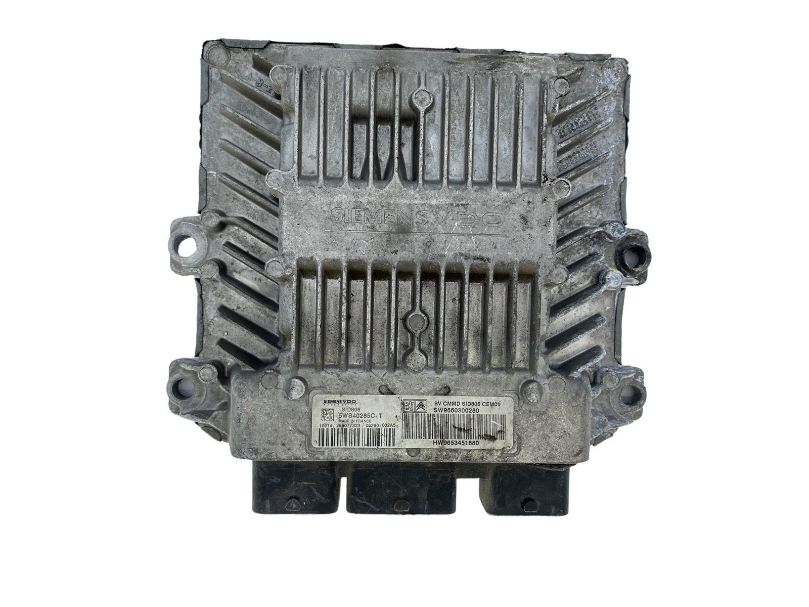 Ohjausyksikkö 9660300280 9653451880 5WS40285C-T PSA Siemens 51525 main product photo