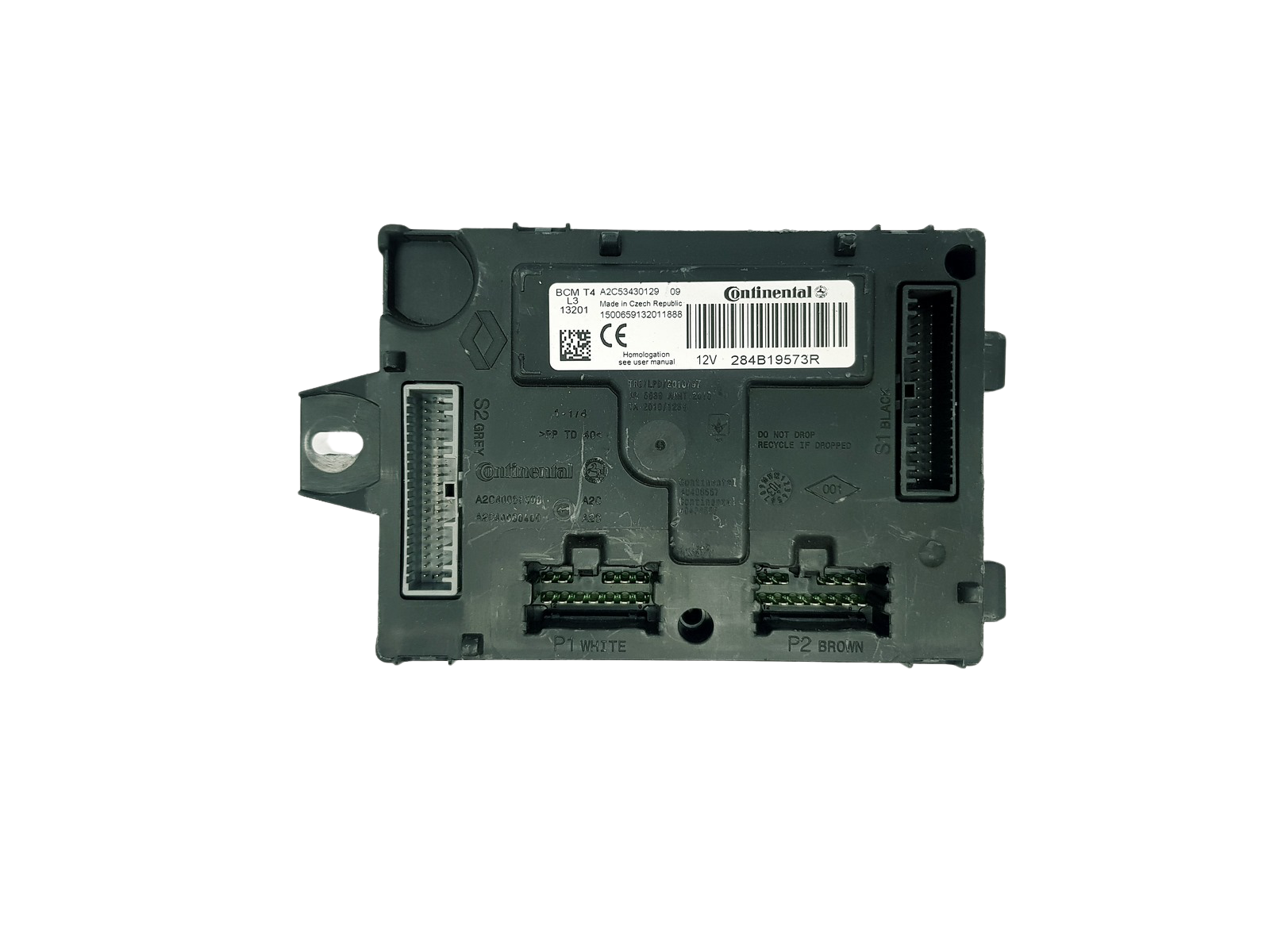 Ohjausyksikkö BCM T4 284B19573R A2C53430129 Renault Continental 31474 main product photo