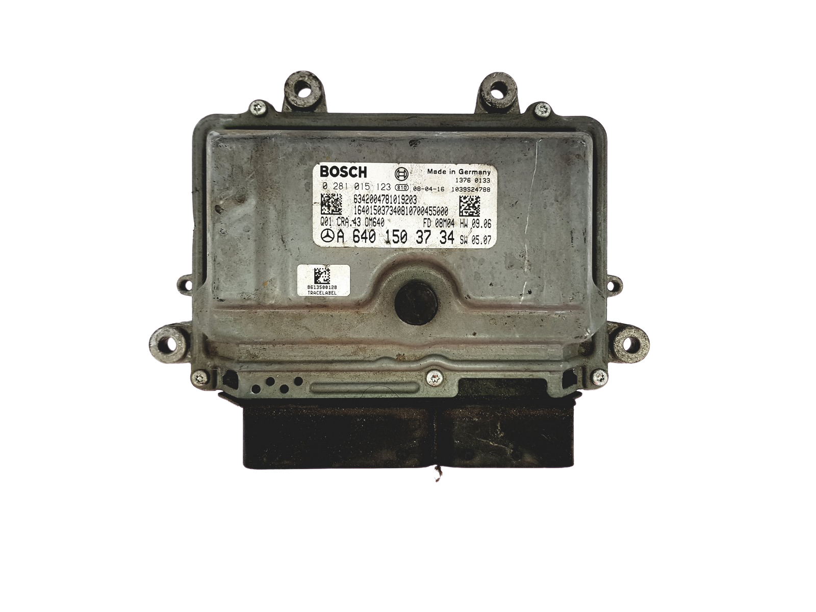 Ohjausyksikkö 0281015123 A6401503734 Mercedes Bosch 25035 main product photo