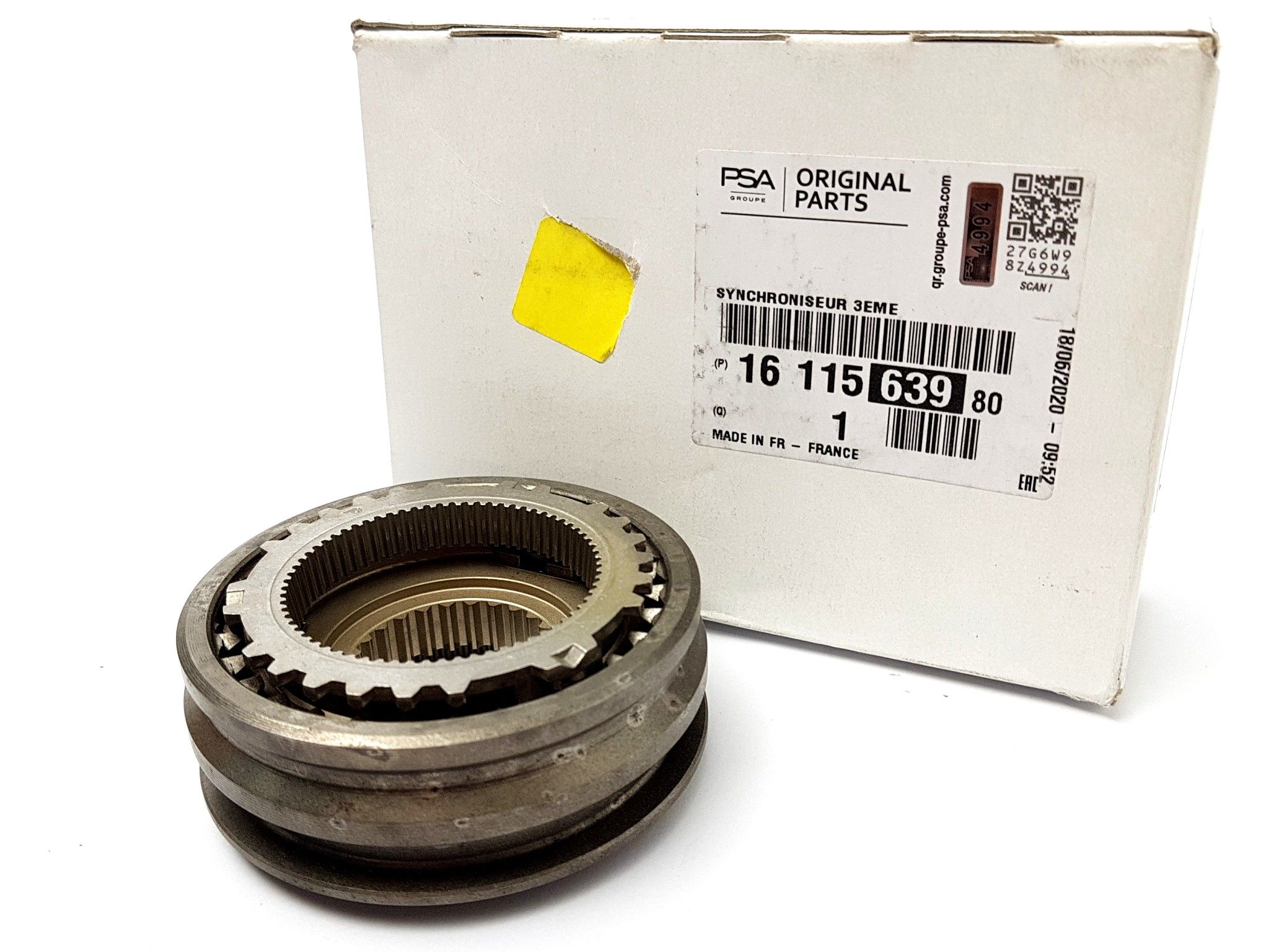 3/4 Vaihteen Synkronointi Alkuperäinen Citroen Peugeot C2 C3 C4 DS 208 MA5 1611563980 main product photo