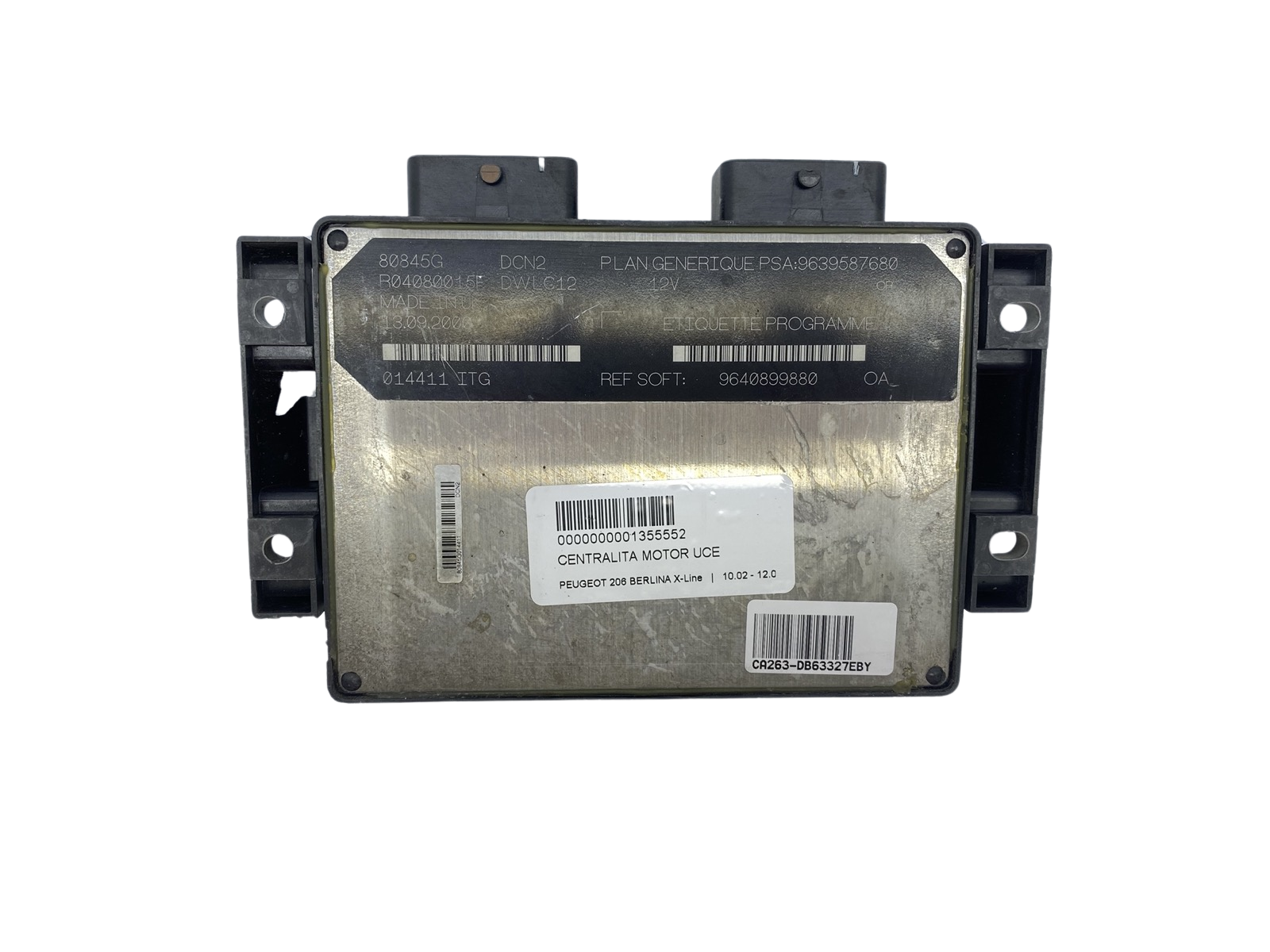 Ohjausyksikkö 9639587680 9640899880 R04080015F 80845G PSA Lucas 63327 main product photo