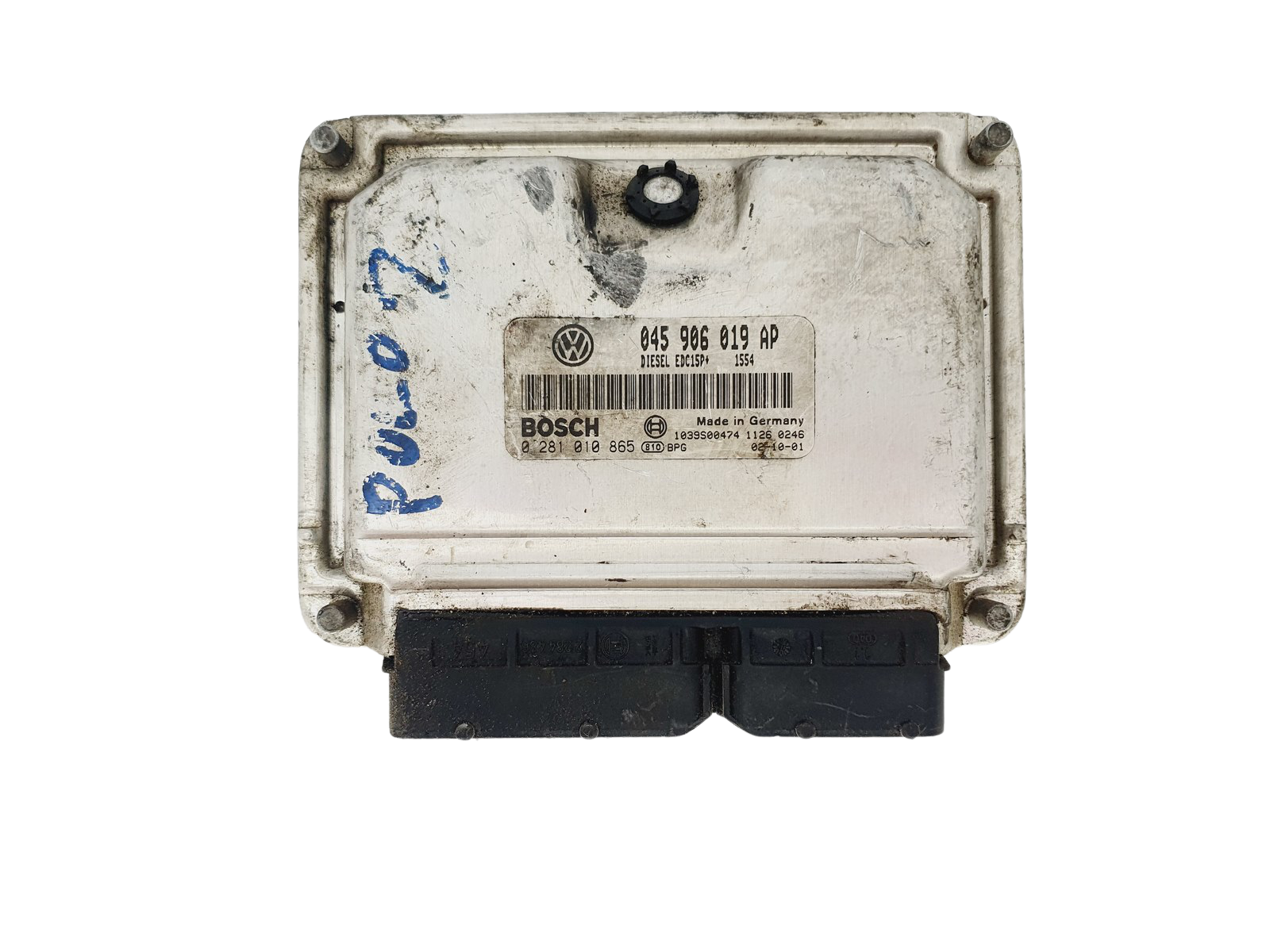 Ohjausyksikkö 045906019AP 0281010865 Volkswagen Bosch 37675 main product photo