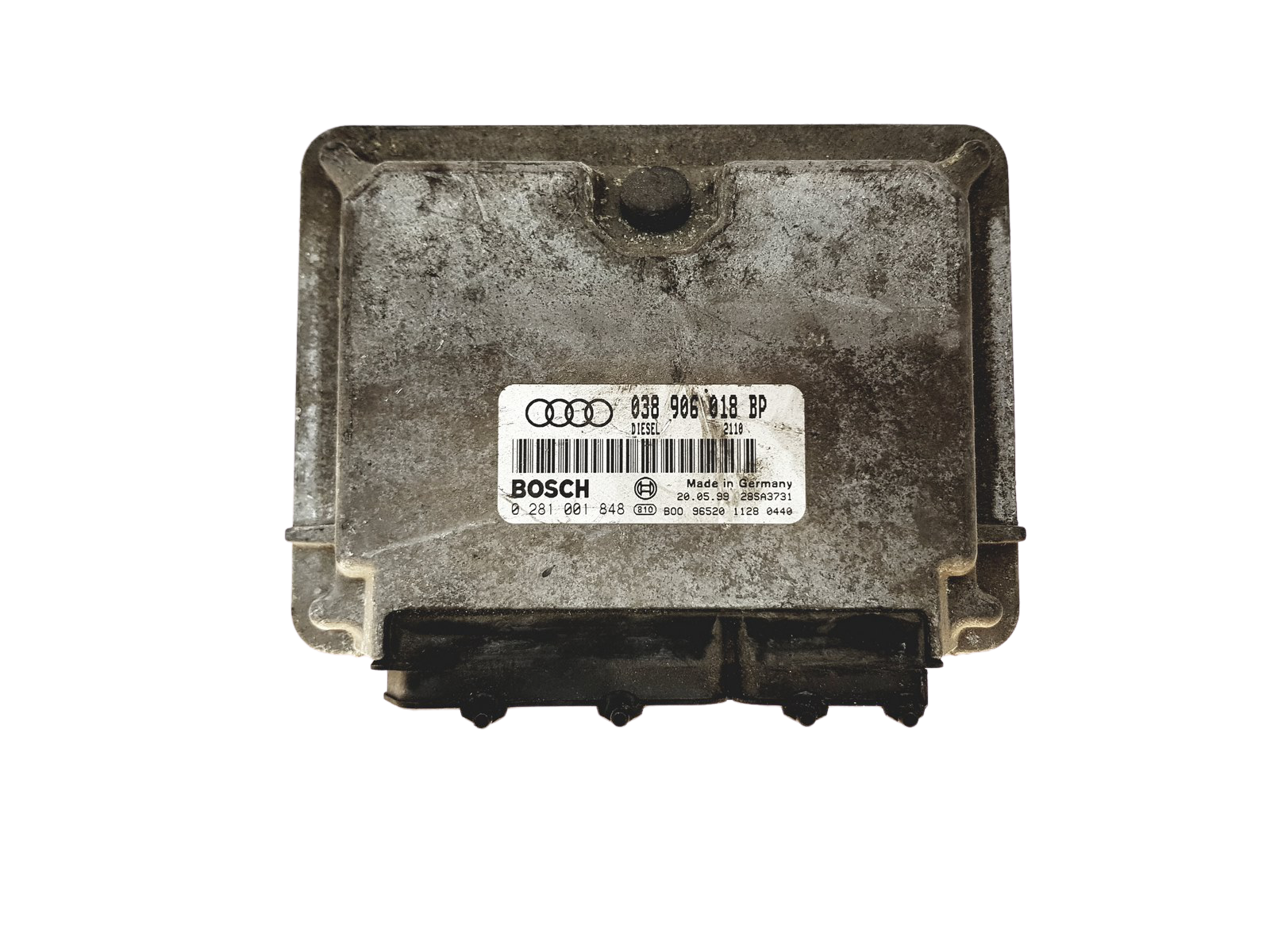 Ohjausyksikkö 038906018BP 0281001848 Audi Bosch 27853 main product photo