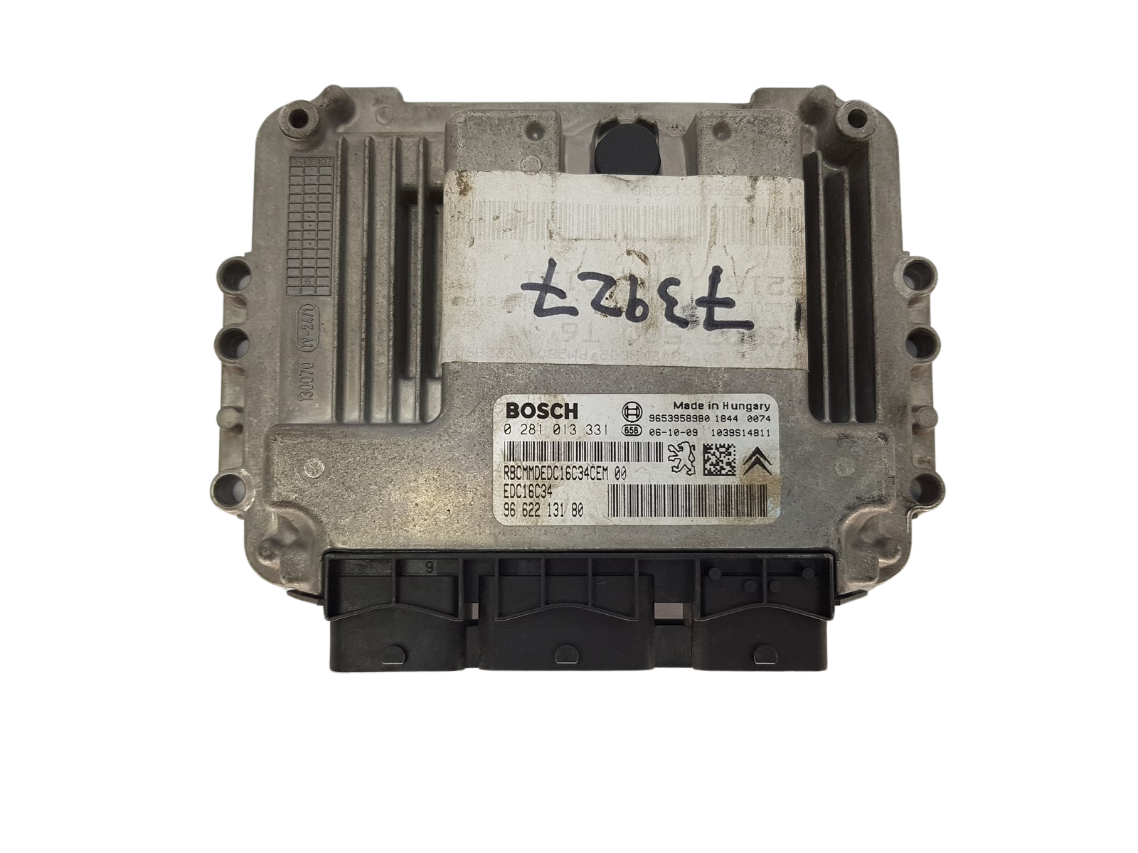Ohjausyksikkö 9662213180 0281013331 9653958980 PSA Bosch 3614 main product photo