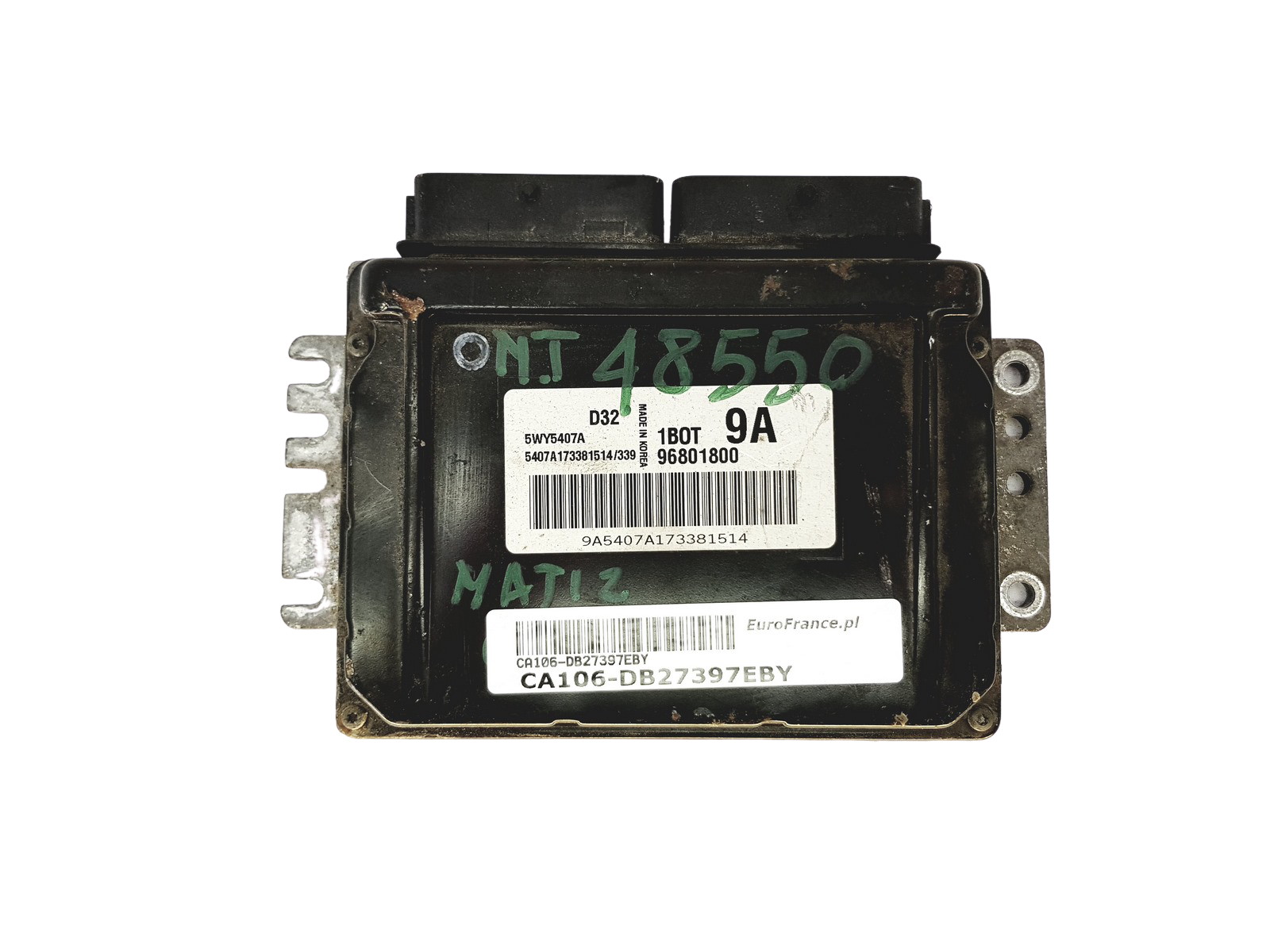 Ohjausyksikkö 96801800 5WY5407A D32 1B0T 9A Chevrolet Kemsco 27397 main product photo