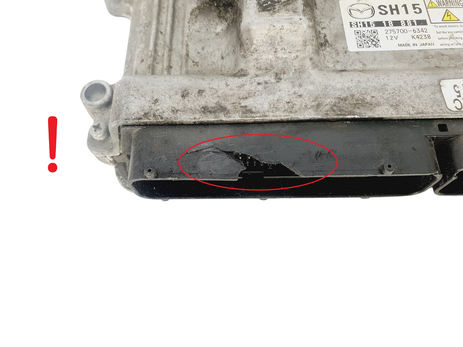 Ohjausyksikkö 275700-6342 SH1518881 Mazda Siemens main product photo