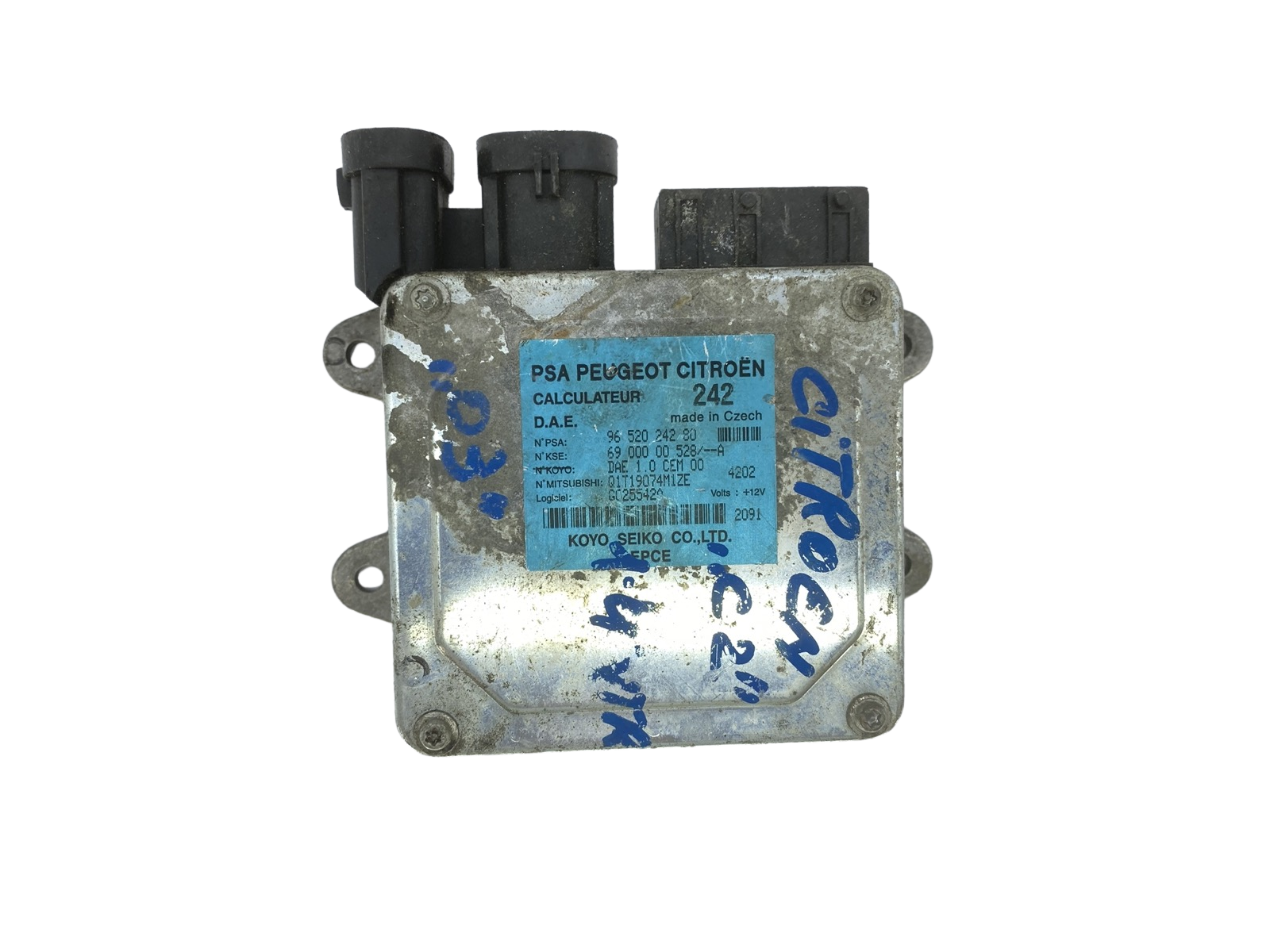 Ohjausyksikkö 9652024280 6900000528 Q1T19074M1ZE PSA KOYO 57570 main product photo