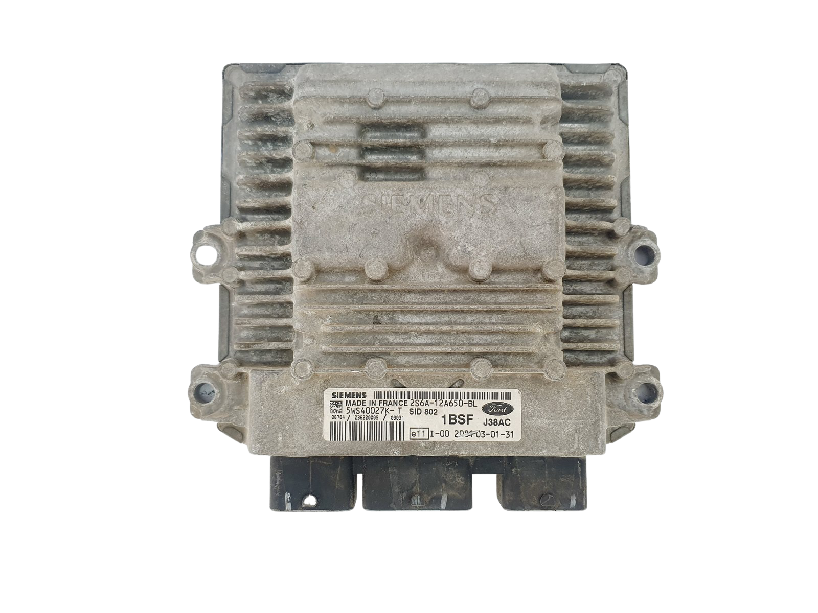 Ohjausyksikkö 2S6A-12A650-BL 5WS40027K-T SID 802 Ford Siemens 39032 main product photo