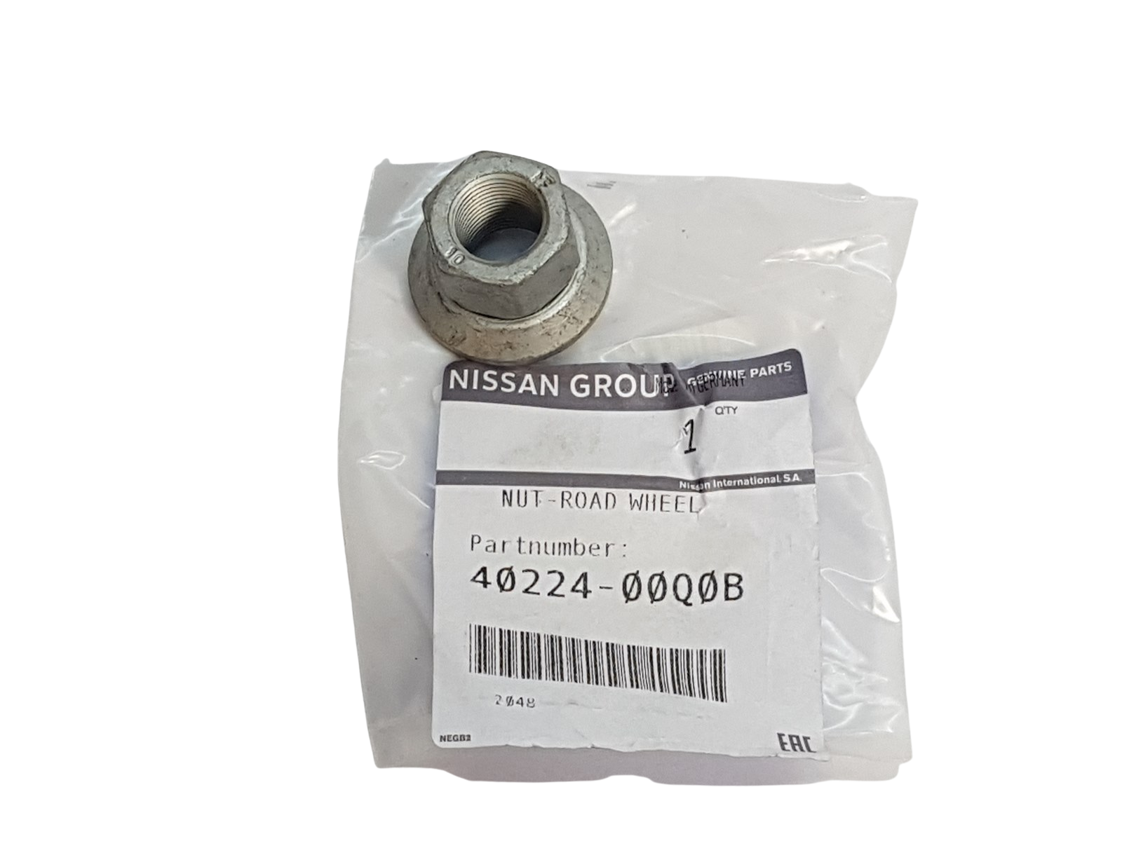 Mutteri Renault Nissan 8200736455 4022400Q0B Alkuperäinen main product photo