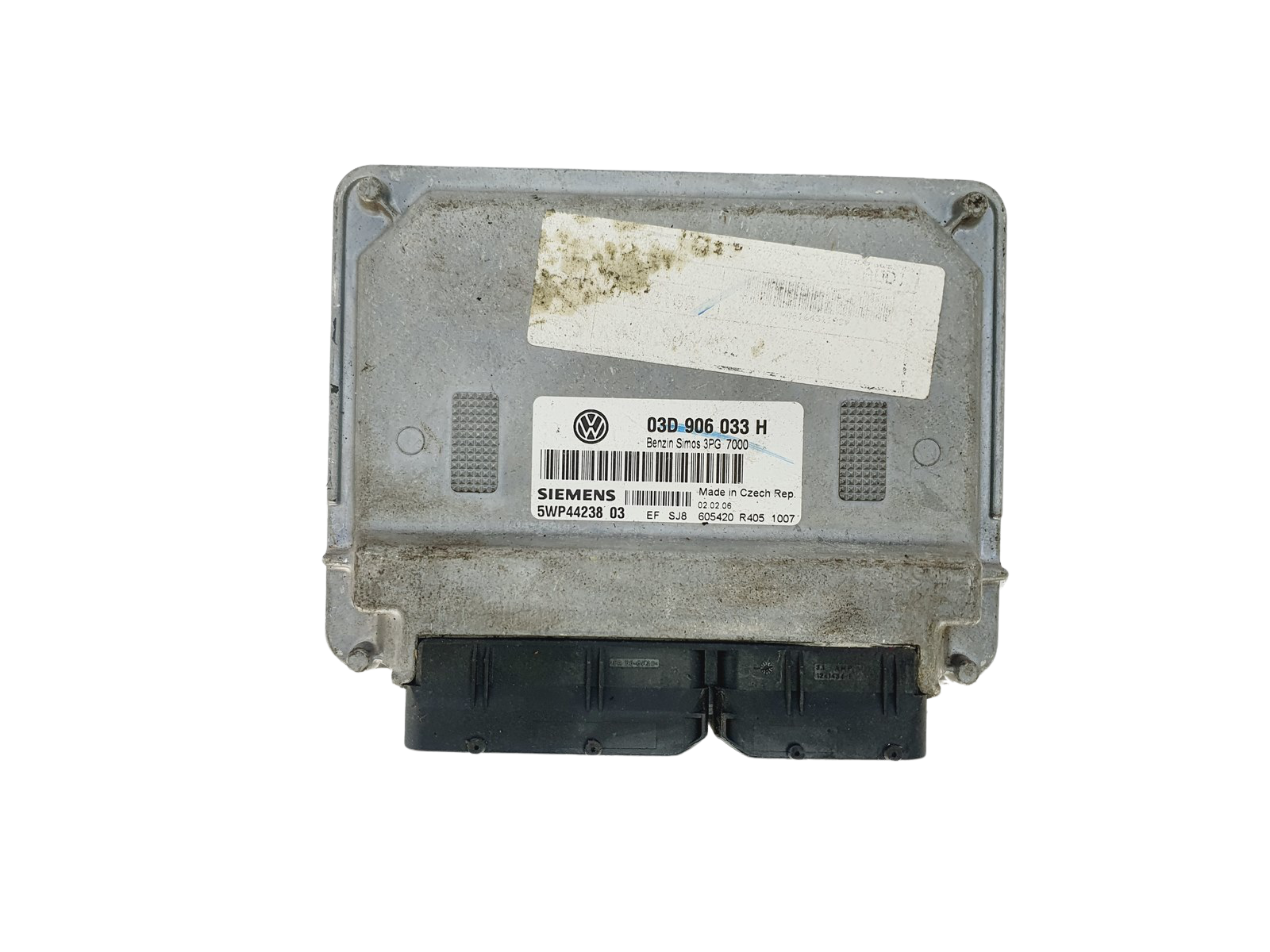Ohjausyksikkö VW 03D906033H 5WP44238 03 Siemens 38737 main product photo
