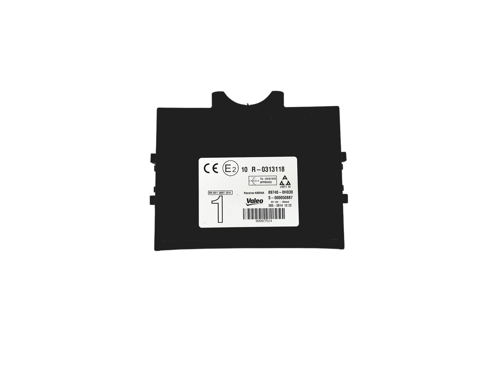 Ohjausyksikön moduuli Toyota 10R-0313118 89740-0H030 Valeo main product photo