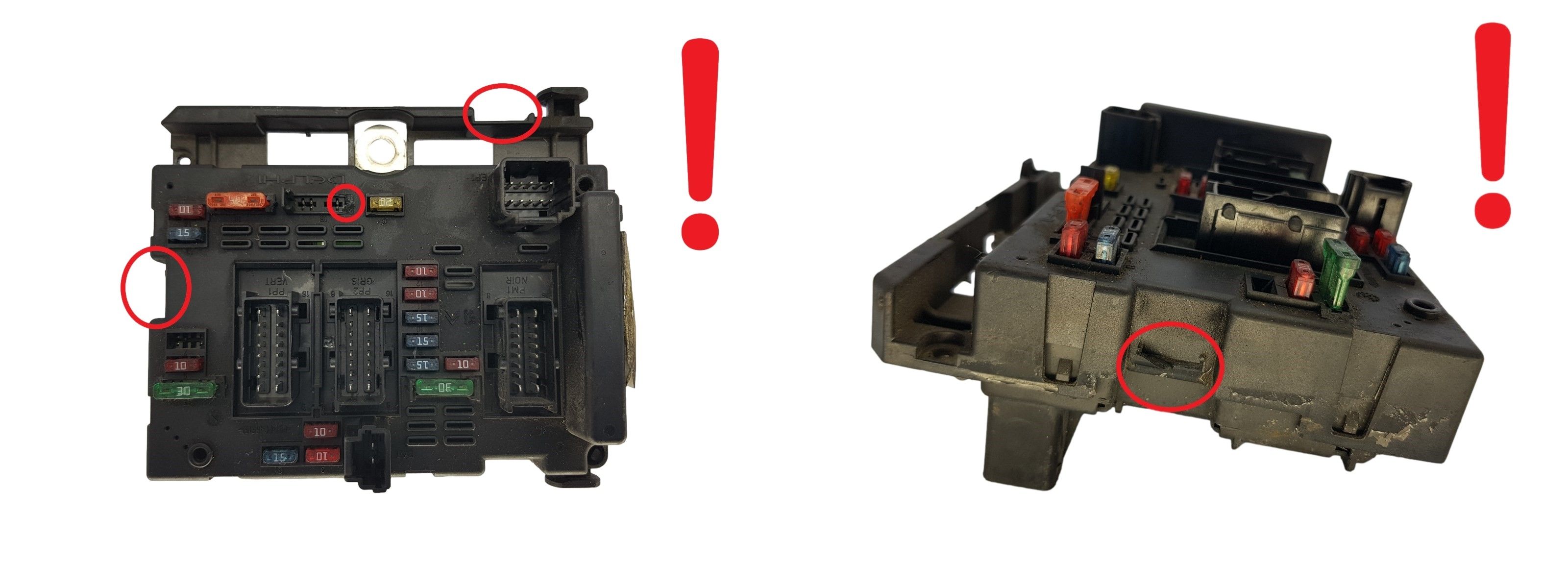 Ohjausyksikkö BSM B3 9650664080 PSA Delphi 1676 main product photo