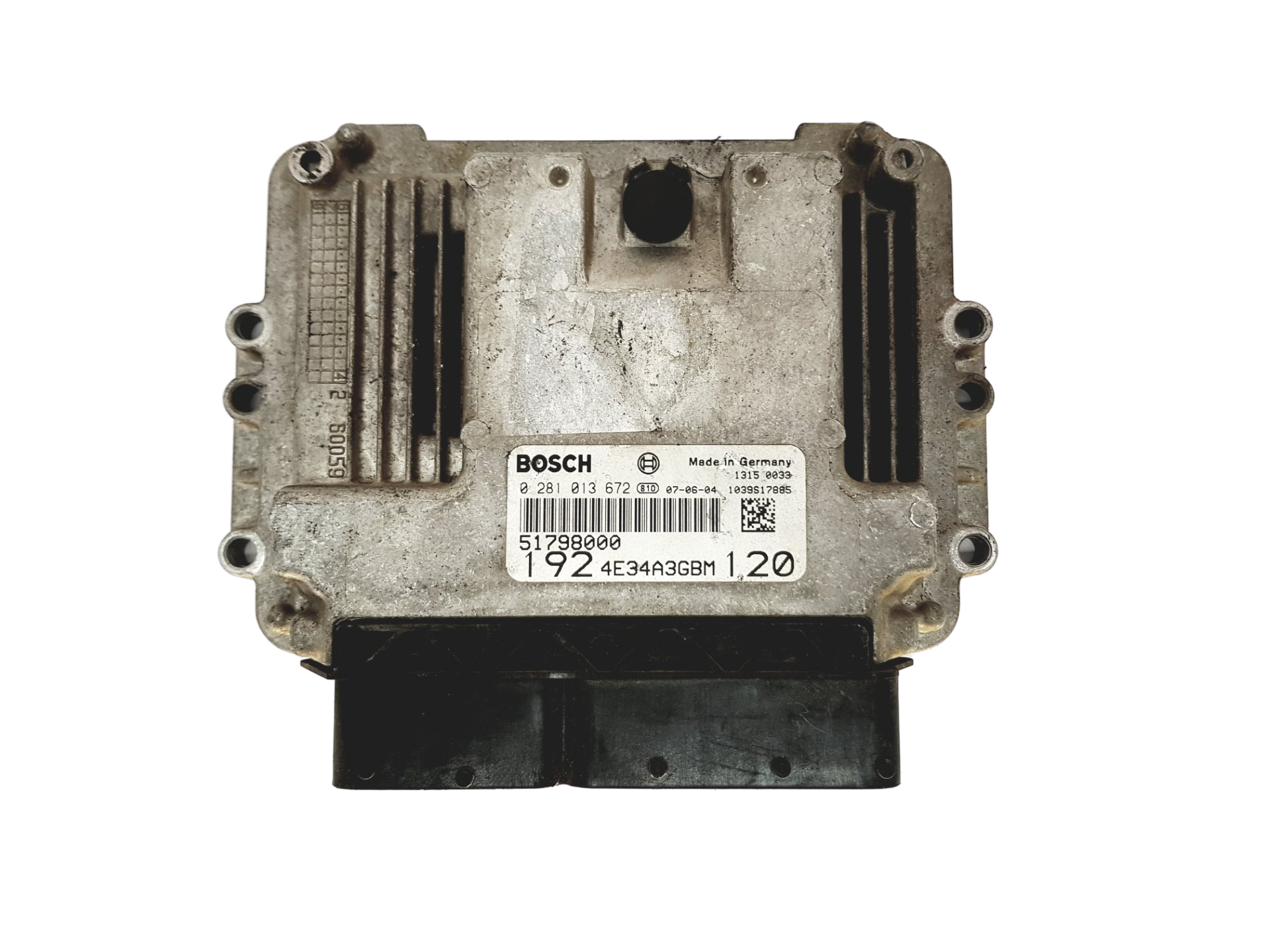 Ohjausyksikkö 51798000 0281013672 Alfa Romeo Bosch 30122 main product photo