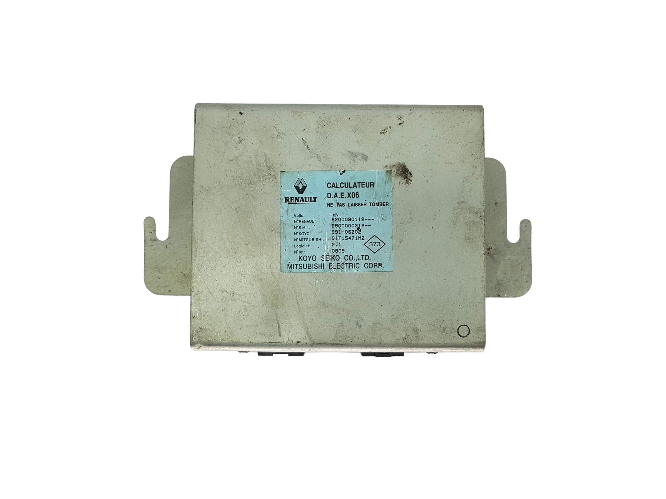 Ohjausyksikkö 8200090112 6900000312 Q1T15471M2 991-06202 Renault KOYO 17758 main product photo