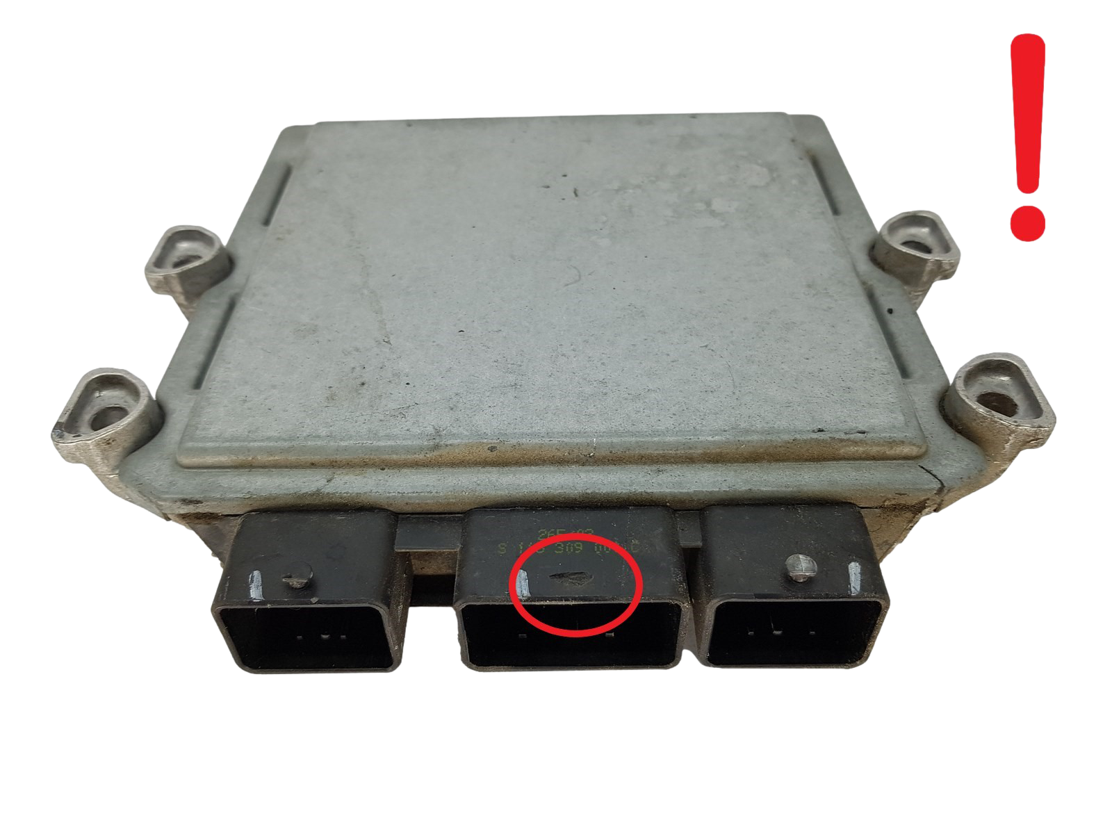 Ohjausyksikkö 9647202380 9643455080 5WS40021F-T PSA Siemens 14713 main product photo