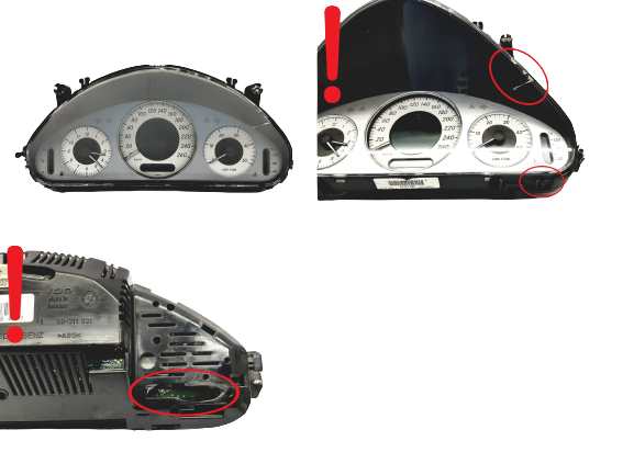 Kierroslukumittari Mercedes E W211 A2115400948 VDO main product photo