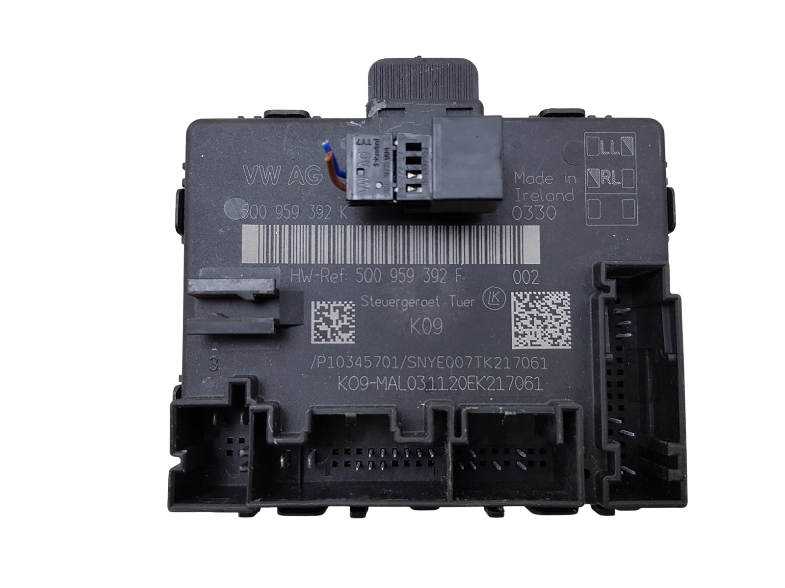 Ohjausyksikön moduuli VWAG 5Q0959392K 5Q0959392F main product photo