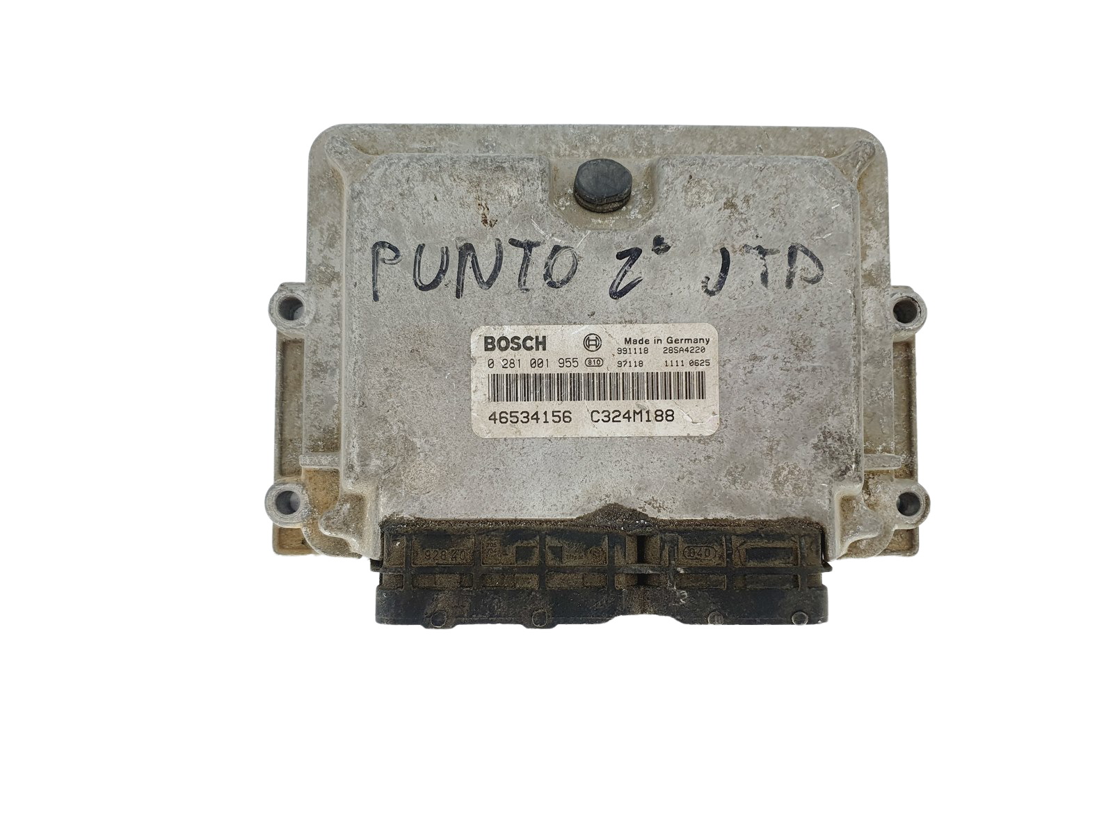Moottorin Ohjausyksikkö Fiat 46534156 0281001955 Bosch 37437 main product photo