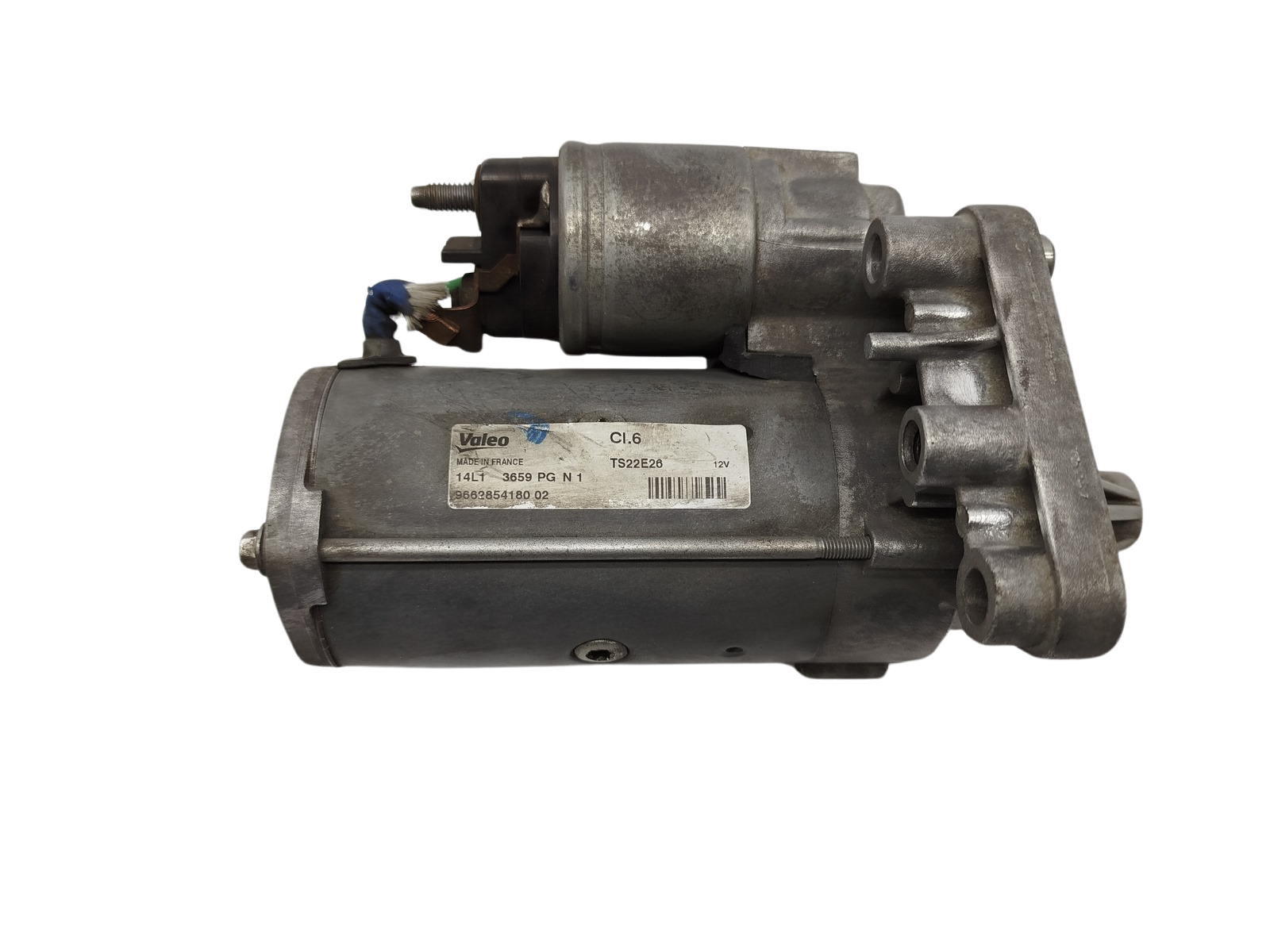 Käynnistin 9662854180 TS22E26 Valeo CL6 1.6 HDI Citroen Peugeot main product photo