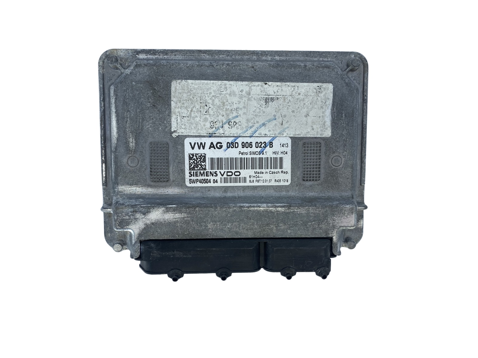 Ohjausyksikkö 03D906023B 5WP40508 04 VW Siemens 51149 main product photo
