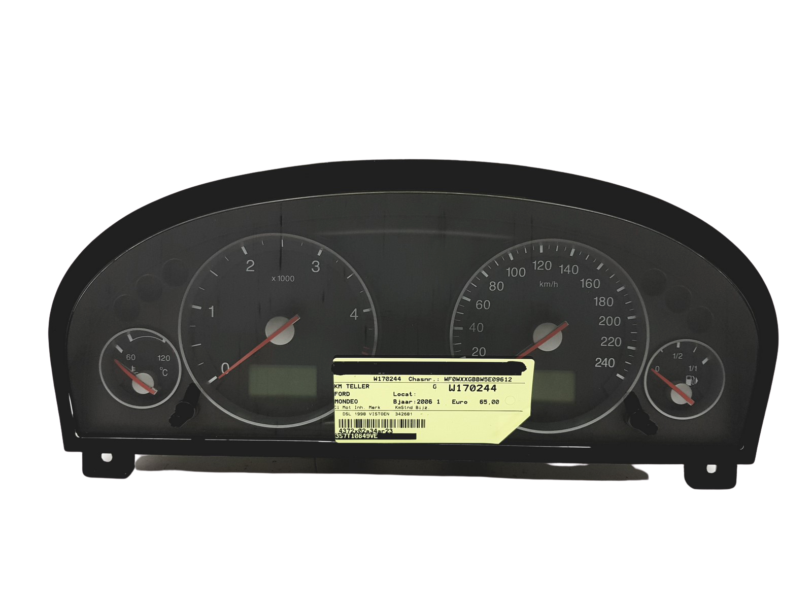 Kierroslukumittari Ford Mondeo MK3 3S7T-10849-VE Visteon main product photo