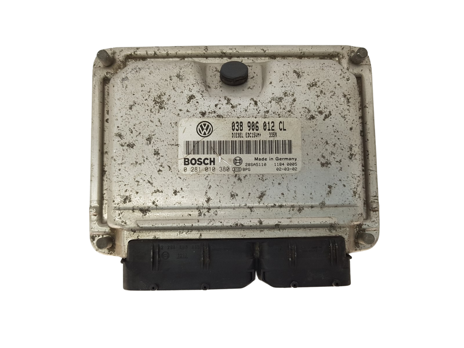 Ohjausyksikkö 038906012CL 0281010380 Skoda VW Bosch 3680 main product photo