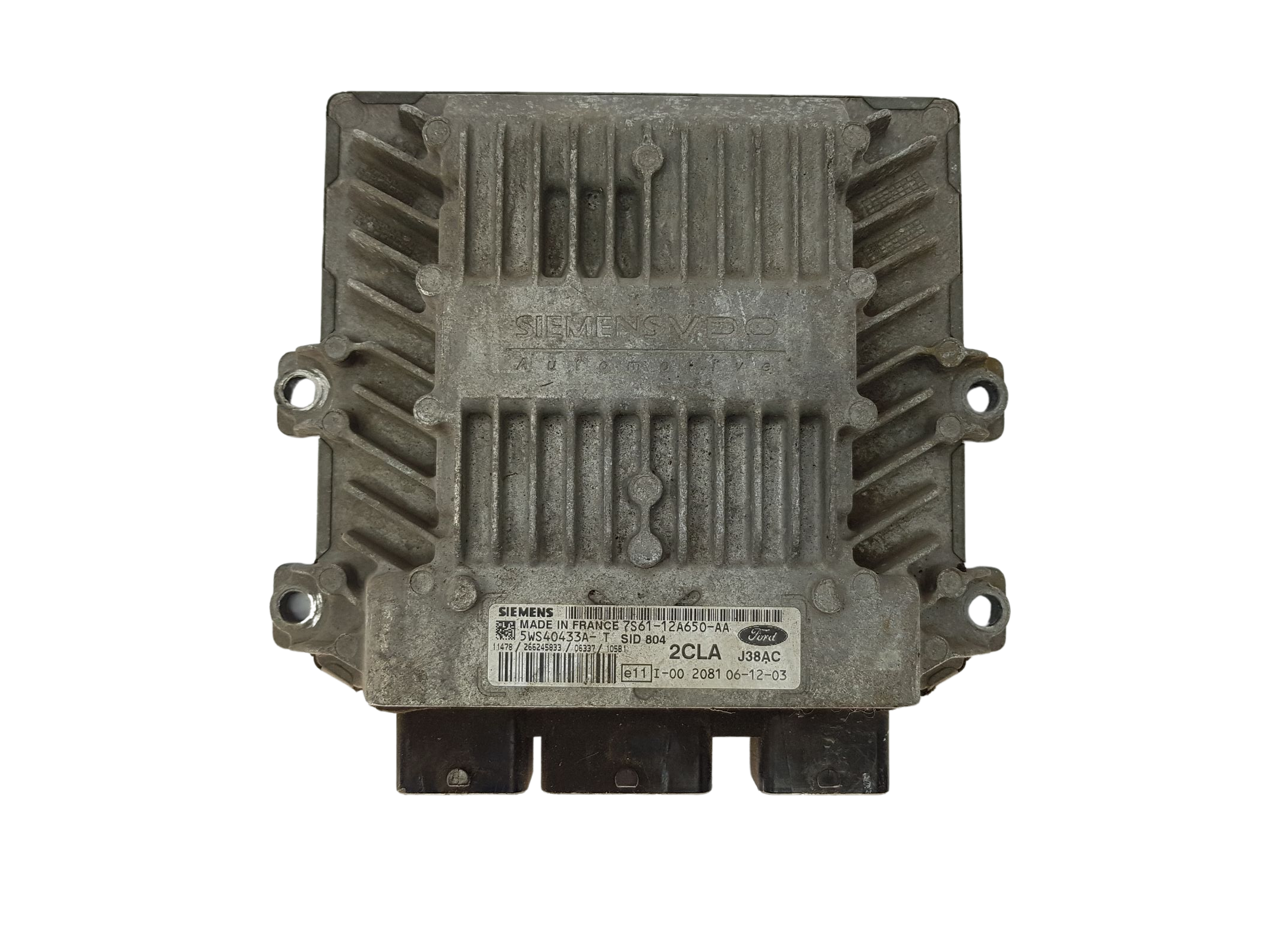Ohjausyksikkö 7S61-12A650-AA 5WS40433A-T SID 804 2CLA Ford Siemens 15388 main product photo