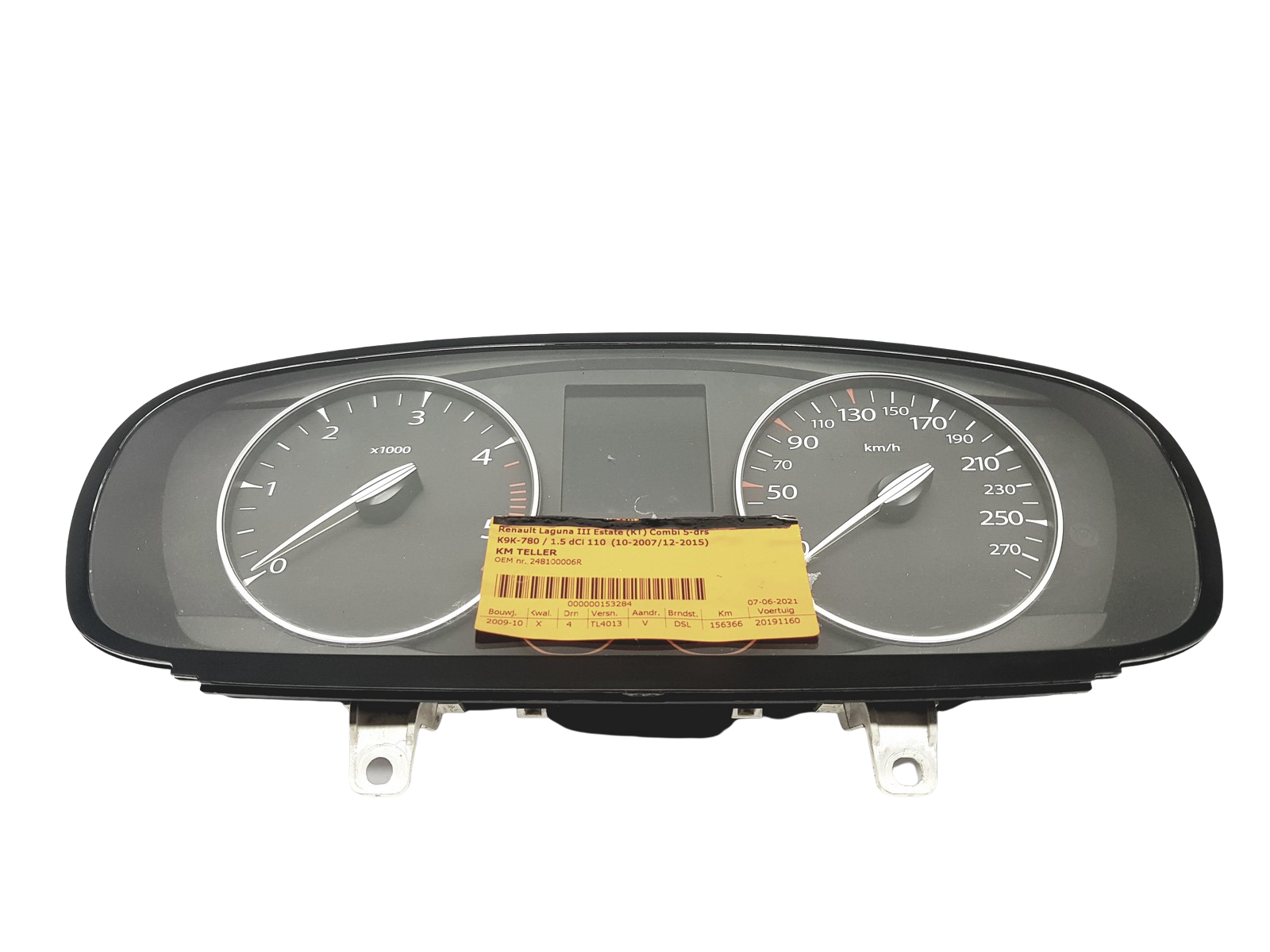 Kierroslukumittari Renault Laguna 3 248100006R 53178 main product photo