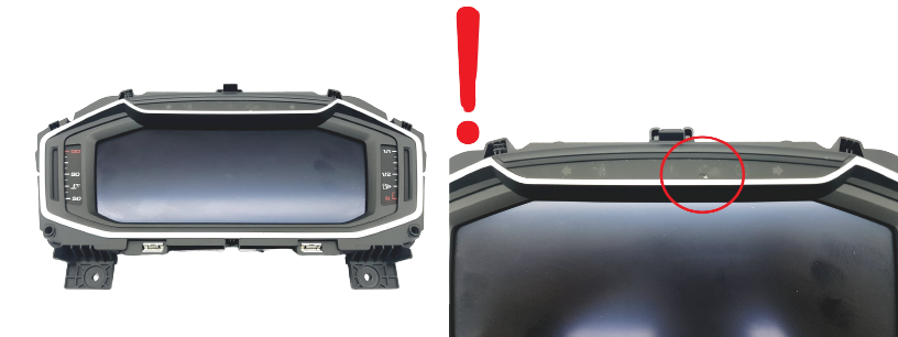 Kierroslukumittari Audi A1 LCD 82A920710A Continental 54004 main product photo