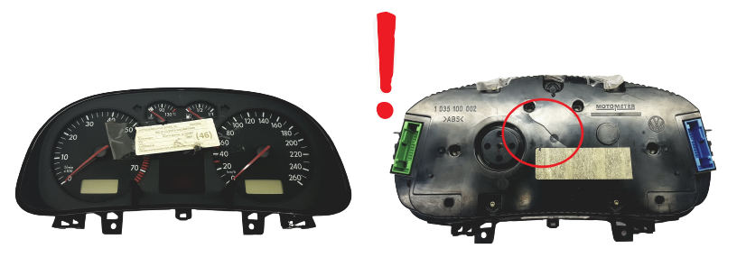 Nopeusmittari VW Golf MK4 1J0920821A 0263618155 57631 main product photo