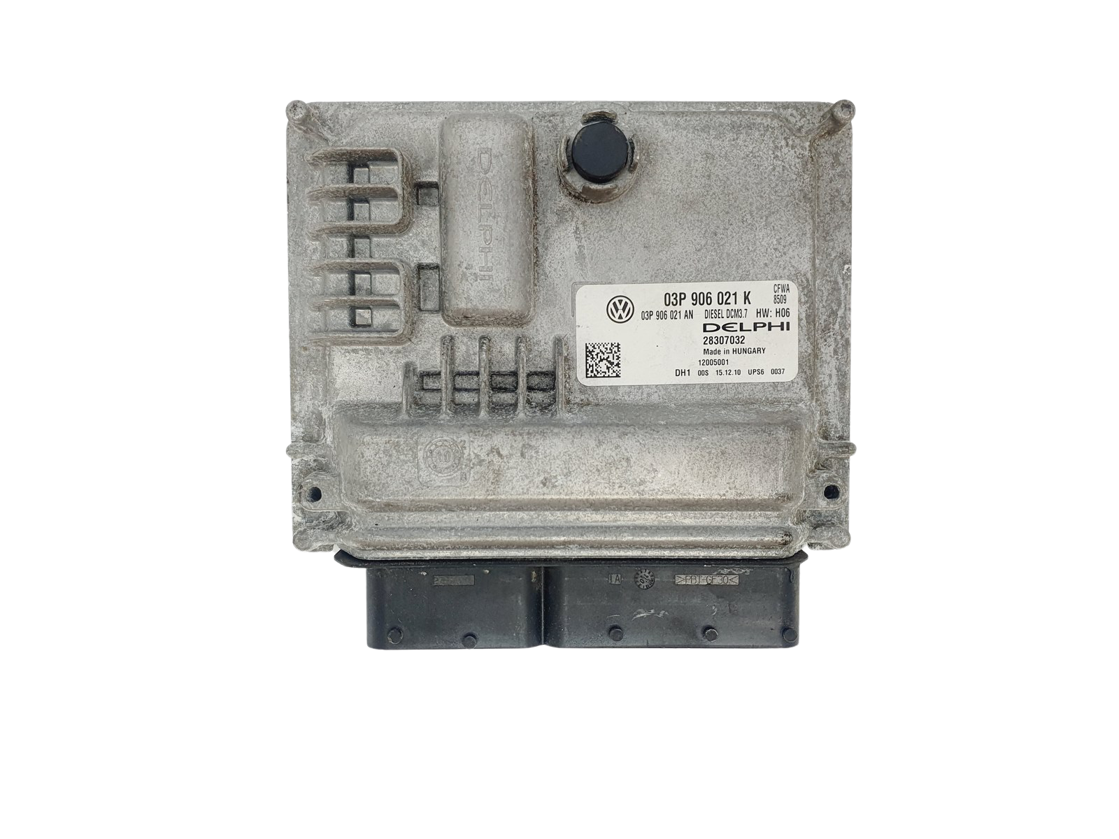 Ohjausyksikkö 03P906021K 03P906021AN VW Skoda Delphi 43616 main product photo