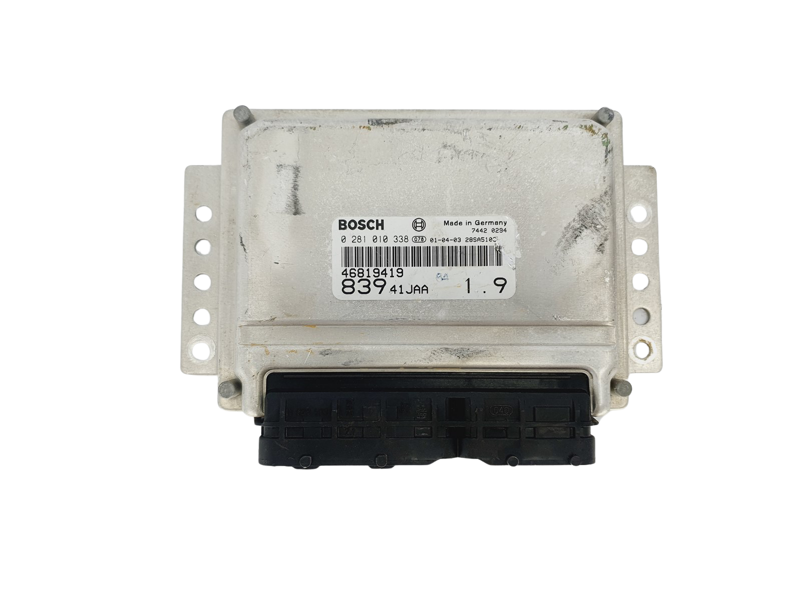 Ohjausyksikkö 46819419 0281010338 83941JAA Lancia Bosch 39102 main product photo