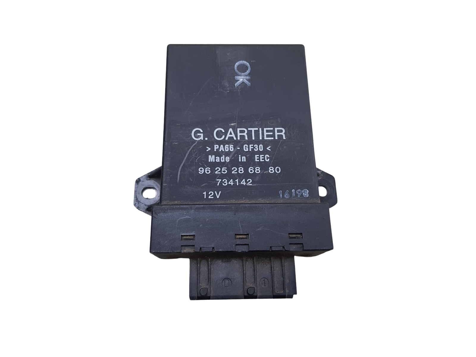 Tuulettimen Rele 9625286880 G.CARTIER 734142 Citroen Peugeot main product photo