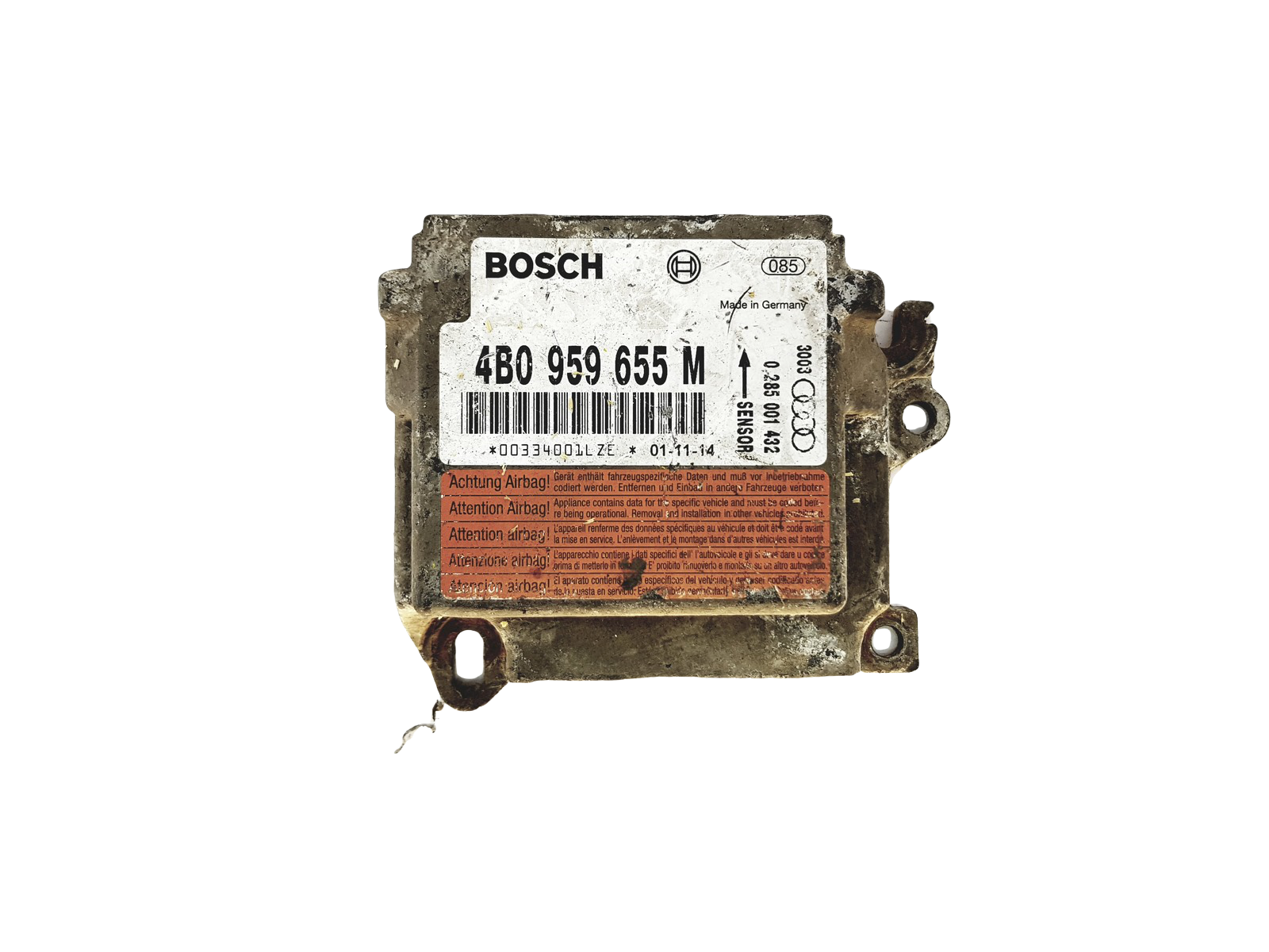 Ohjausyksikön moduuli 4B0959655M 0285001432 Audi Bosch main product photo