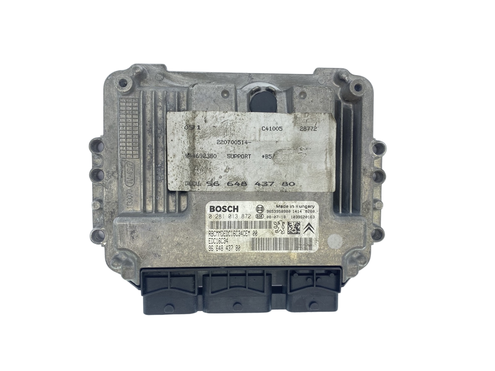 Ohjausyksikkö 0281013872 9664843780 9653958980 PSA Bosch 63743 main product photo