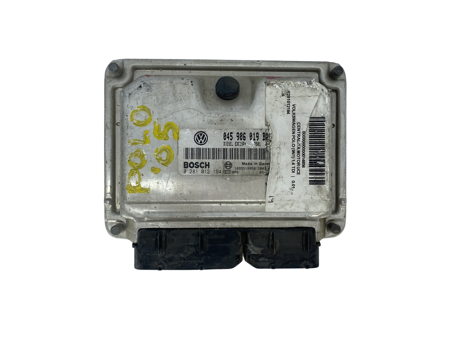 Ohjausyksikkö 045906019BP 0281012194 VW Bosch 51905 main product photo
