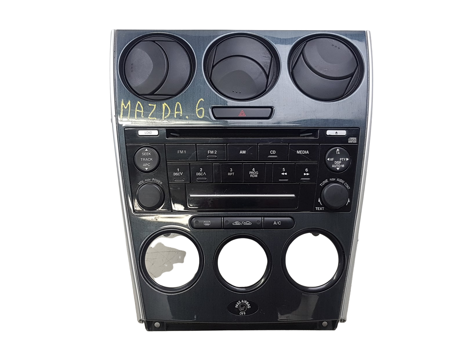 Radio-CD-soitin Mazda 6 GR4B66DSX CQ-MM4570AK CQ-MM45701A 3 main product photo