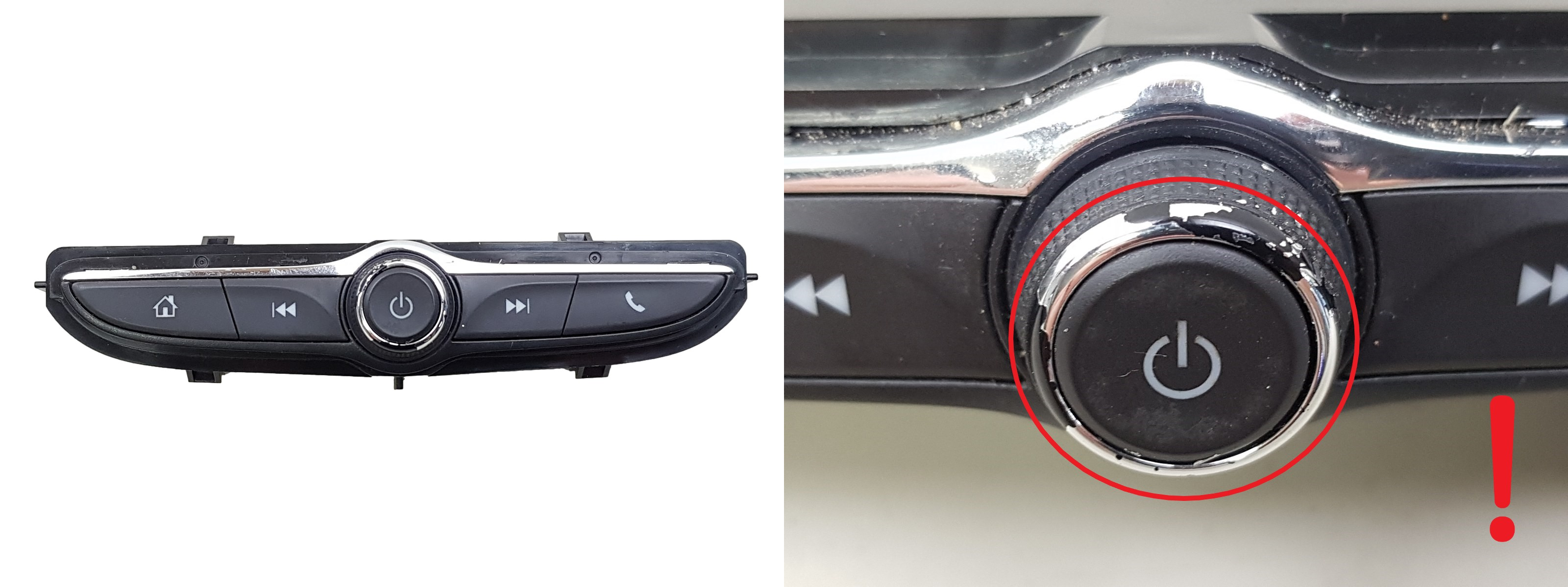 Ohjauspaneeli Radio Opel Astra K 42342525 555343750 LC7S main product photo