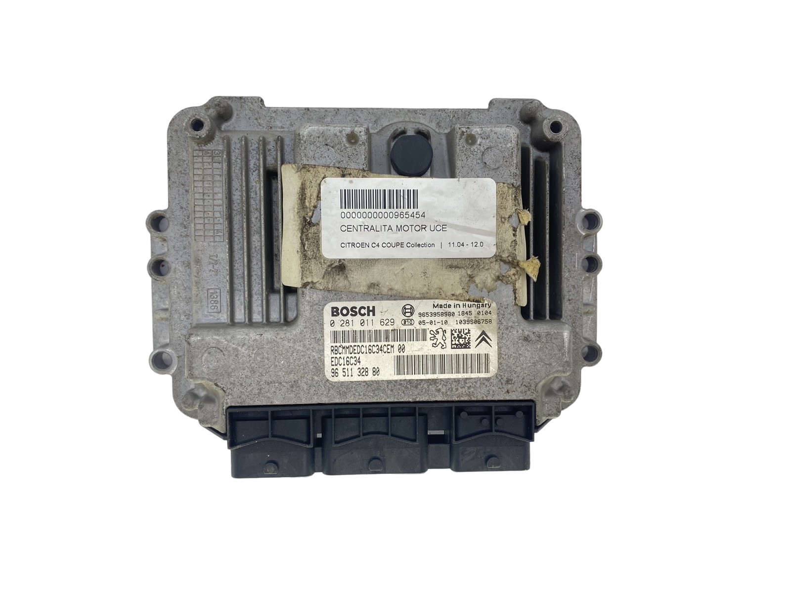 Ohjausyksikkö 0281011629 9651132880 9653958980 PSA Bosch 59899 main product photo