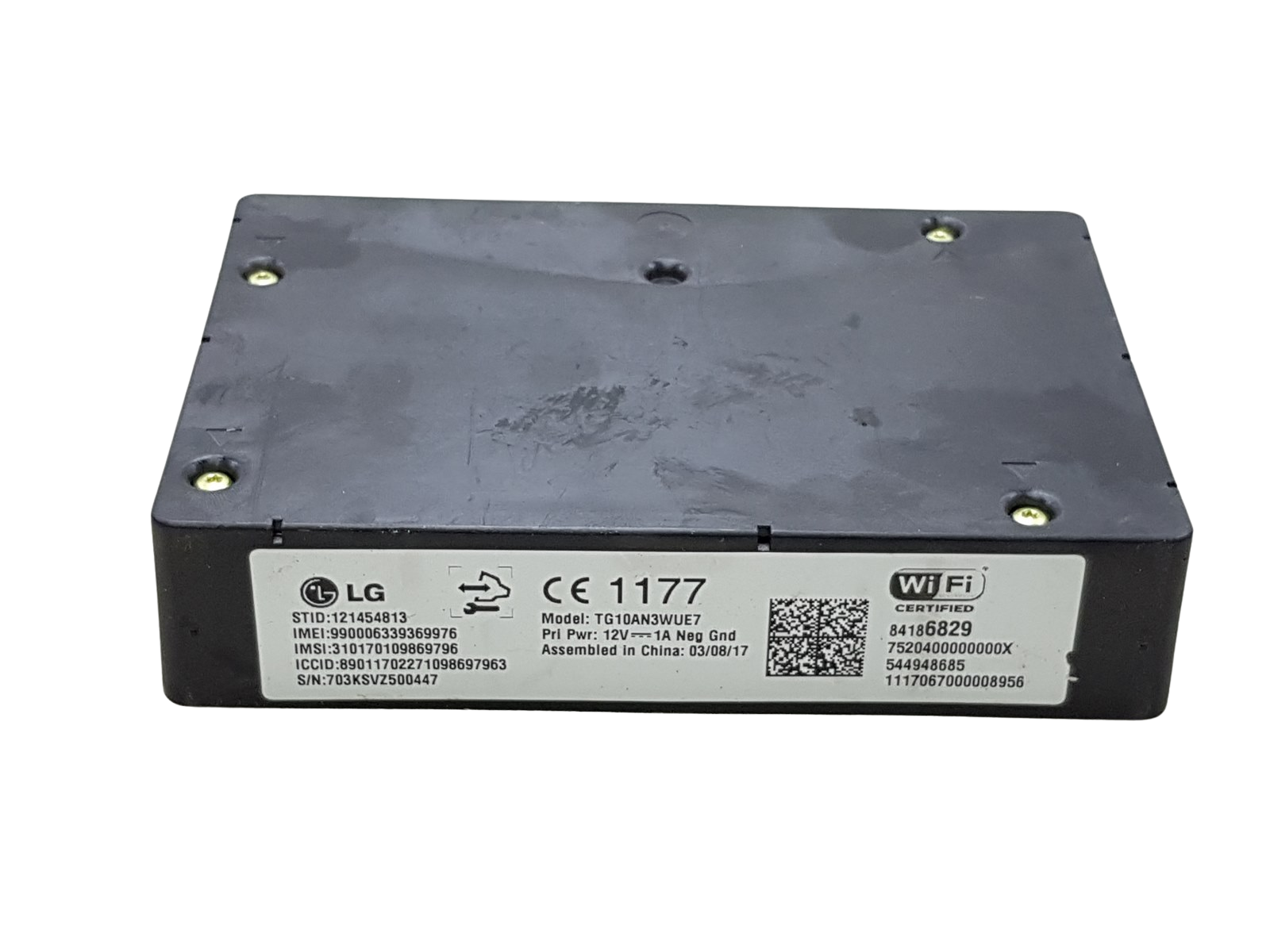 Moduuli WiFi Opel 84186829 TG10AN3WUE7 main product photo